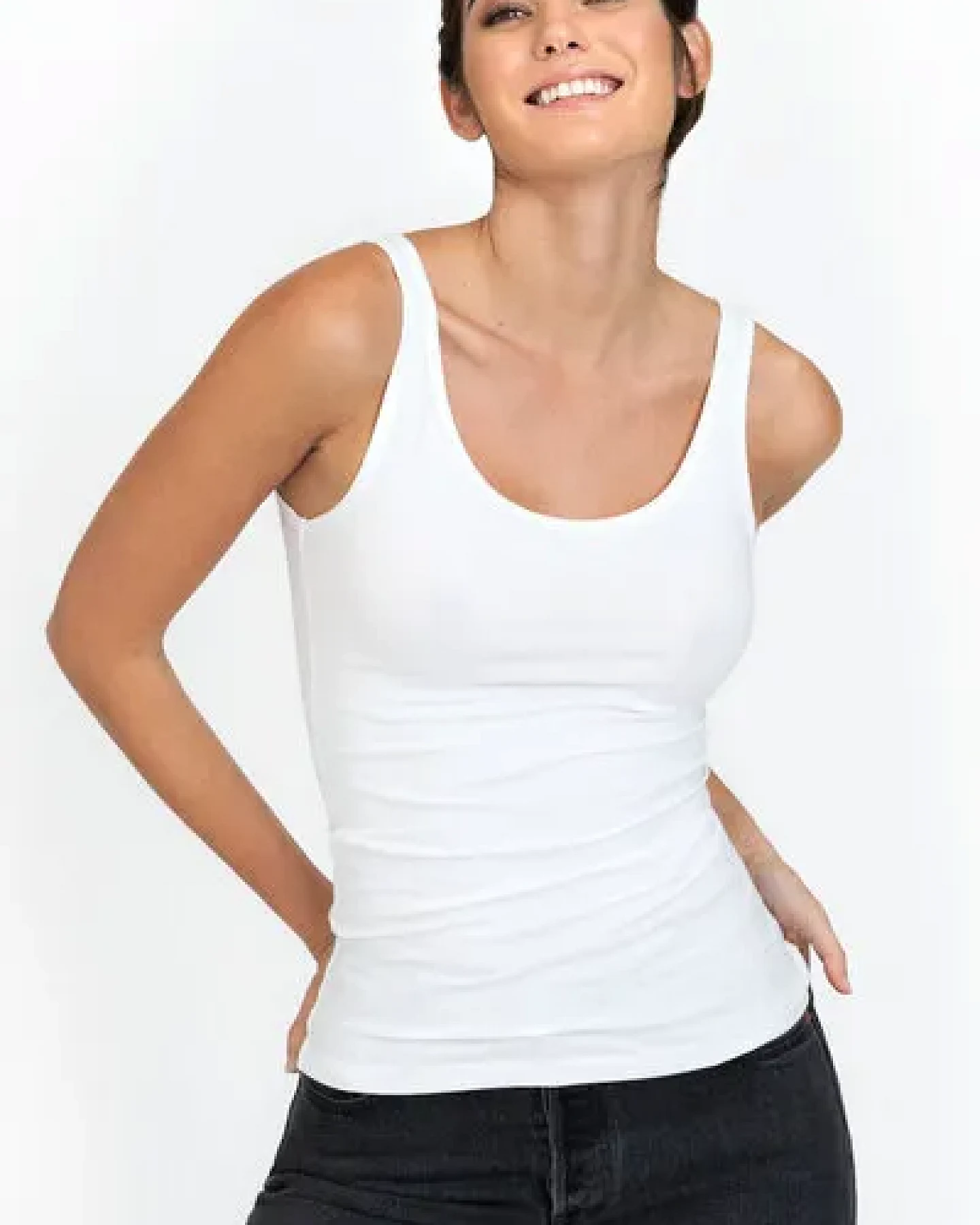 Bread & Boxers Tankttop aus Bio-Baumwolle – Ansicht 2