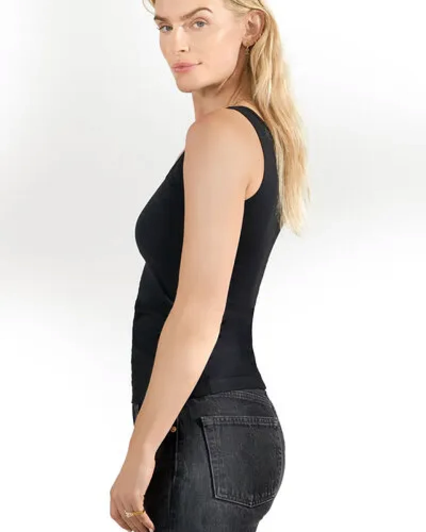 Bread & Boxers Tankttop aus Bio-Baumwolle – Ansicht 2