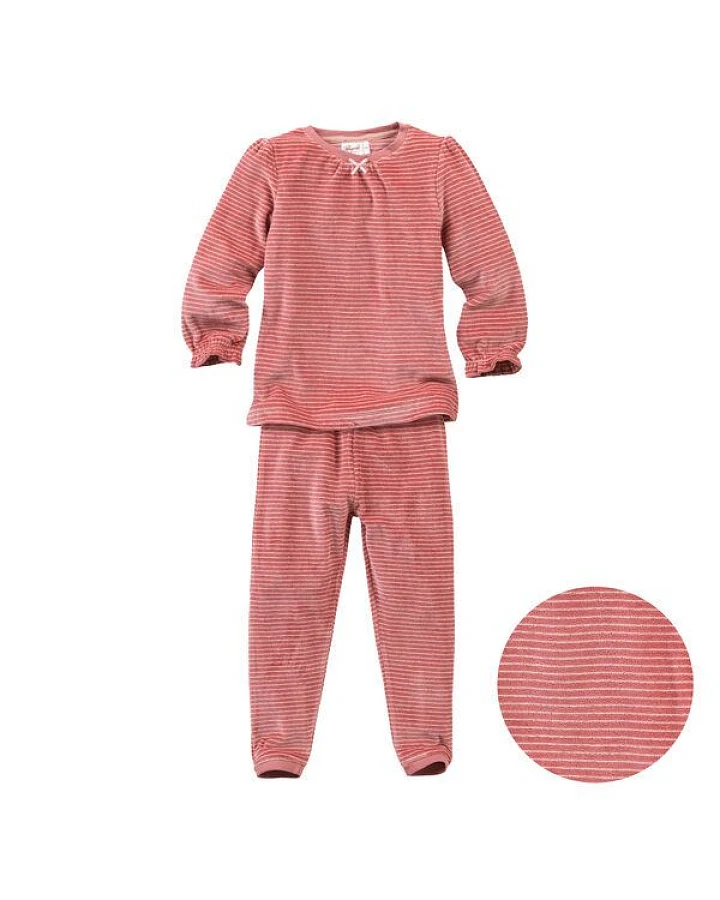 Produktseite: People Wear Organic Nicki-Pyjama, Langarm-Schlafanzug, 100% Baumwolle (Bio)