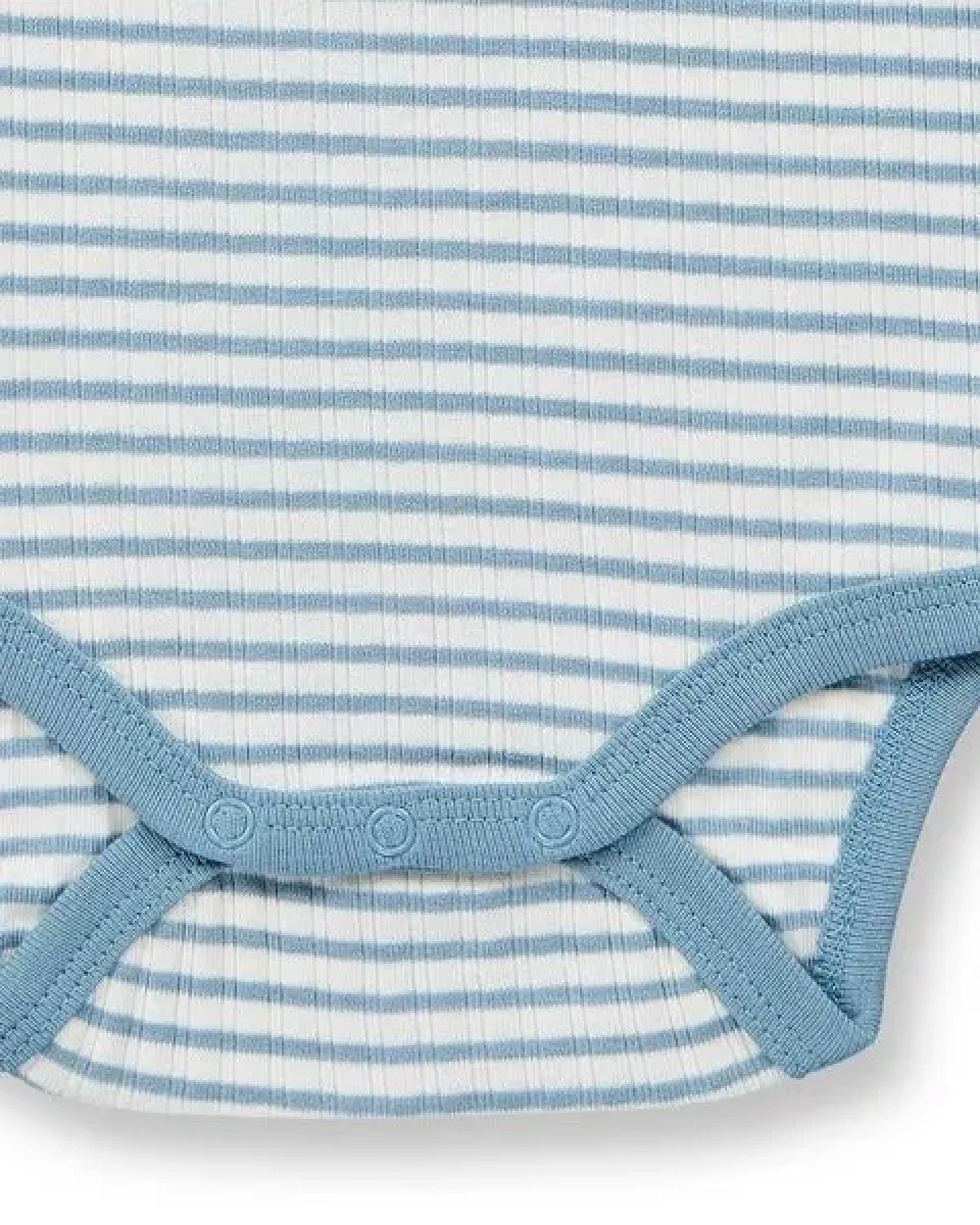 sense-organics Baby Body geringelt, Modell YVON – Ansicht 4