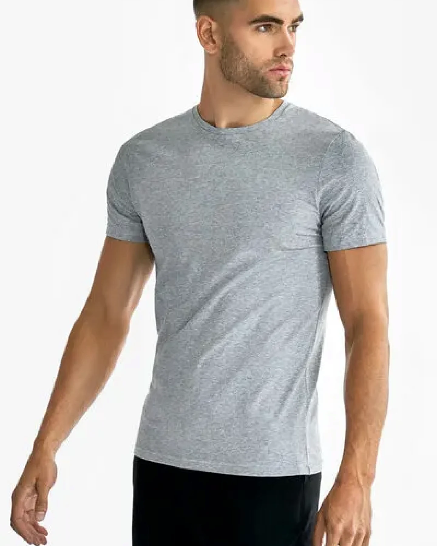 Bread & Boxers 2-Pack T-Shirts CREW NECK aus Bio-Baumwolle – Ansicht 3