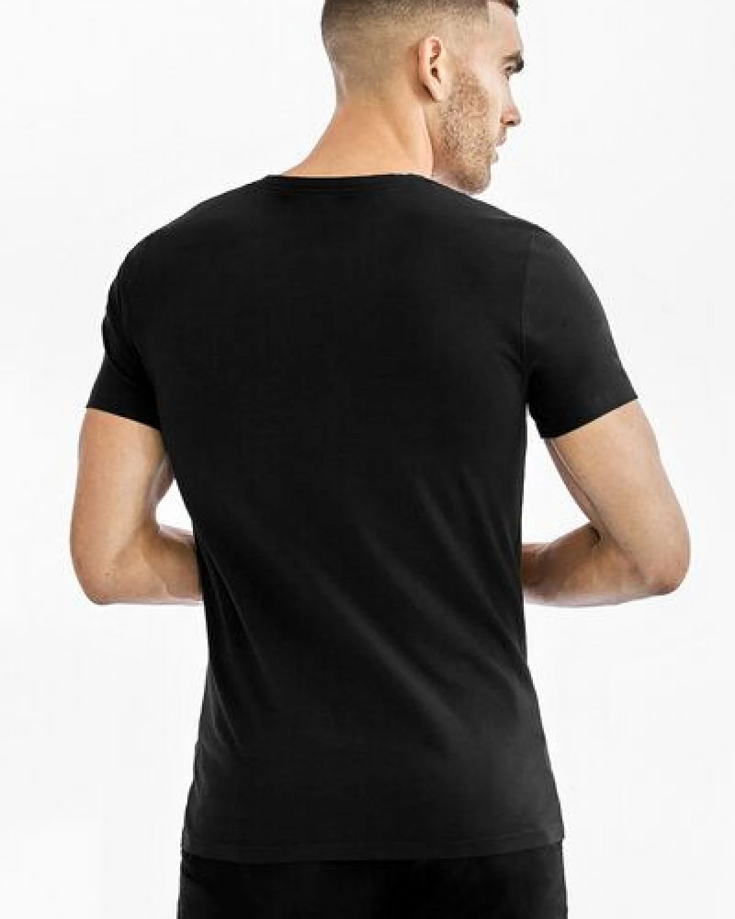 Bread & Boxers 2-Pack T-Shirts V-NECK aus Bio-Baumwolle – Ansicht 4