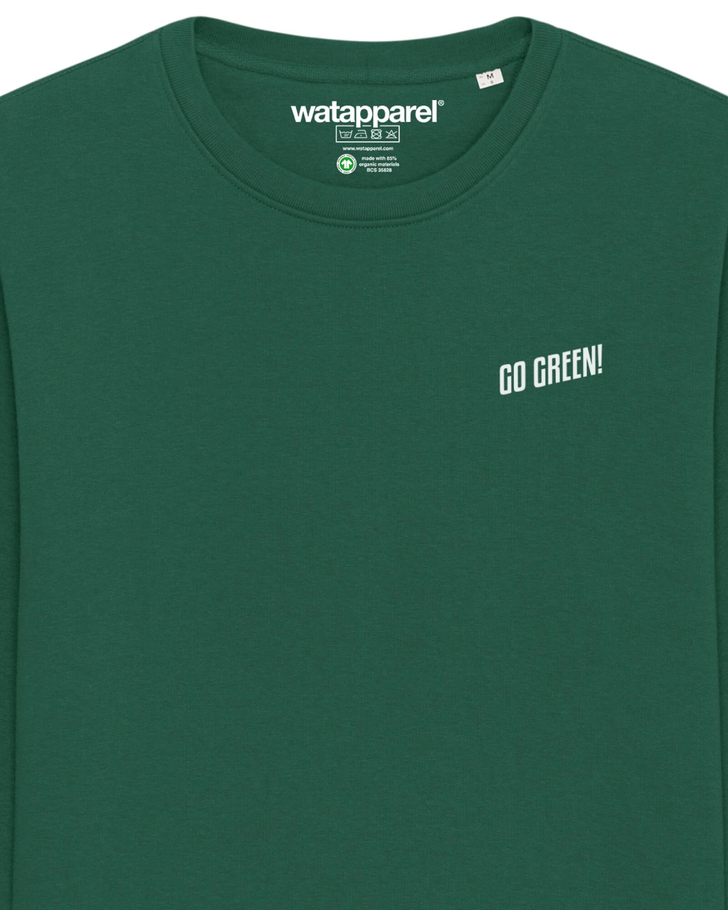 Watapparel Sweatshirt Go Green – Ansicht 3
