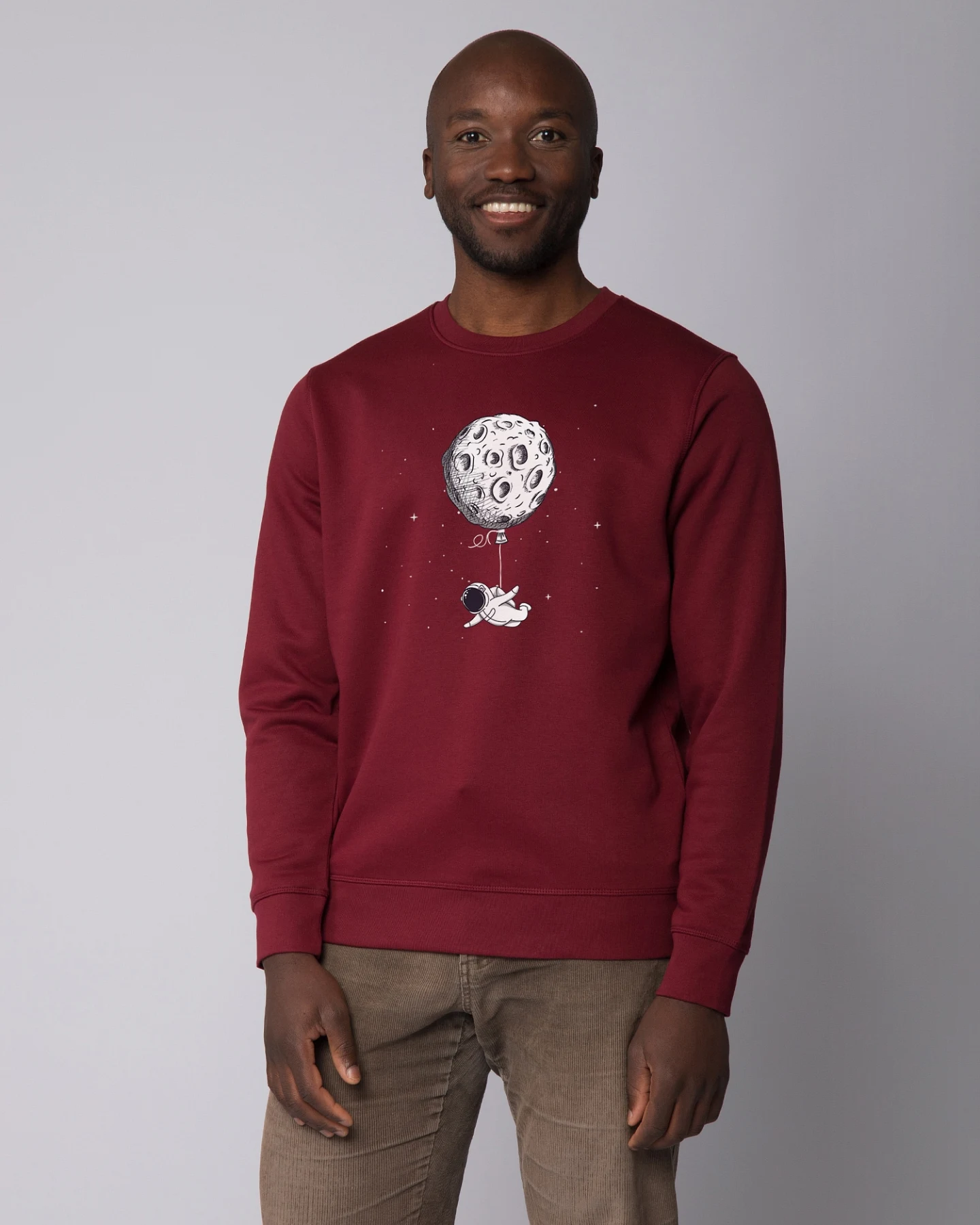 Watapparel Sweatshirt Funny Spaceman – Ansicht 2
