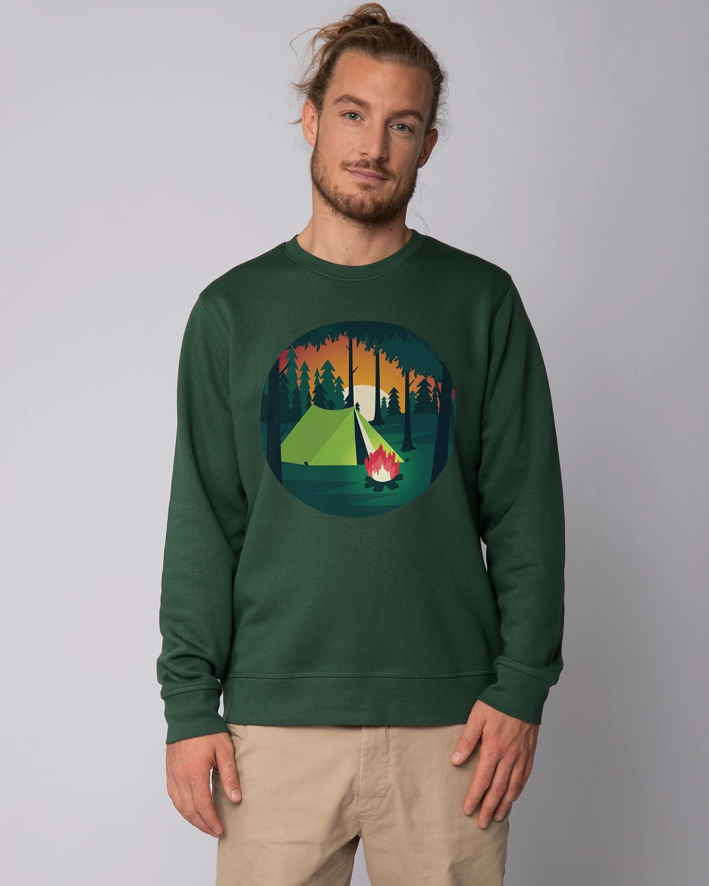 Watapparel Sweatshirt Zelten – Ansicht 2