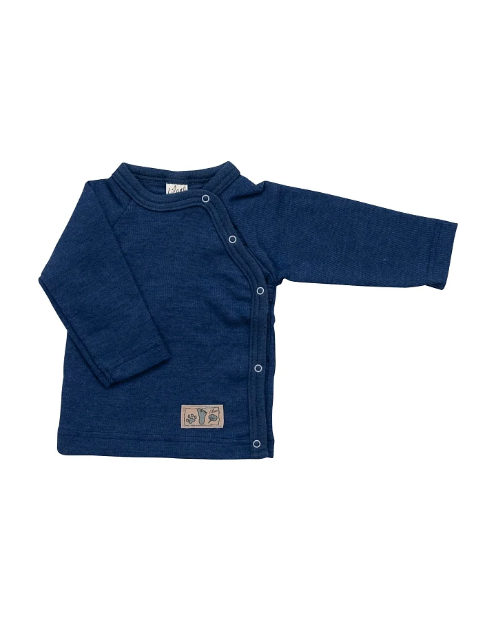 Lilano Baby Jacke Wolle Seide marine Gr.56