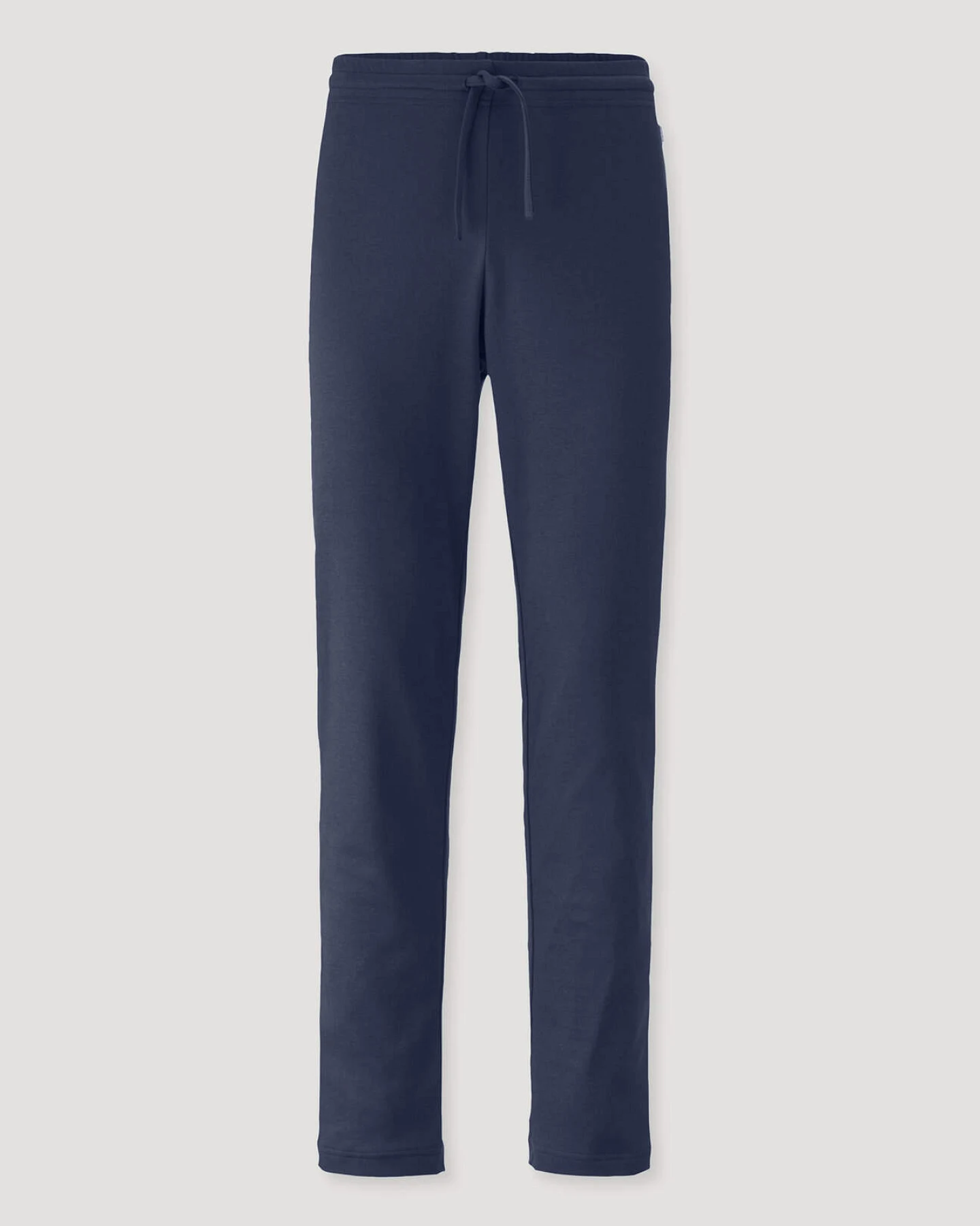 hessnatur Herren Schlafhose PURE COTTON aus Bio-Baumwolle - blau - Größe S – Ansicht 3