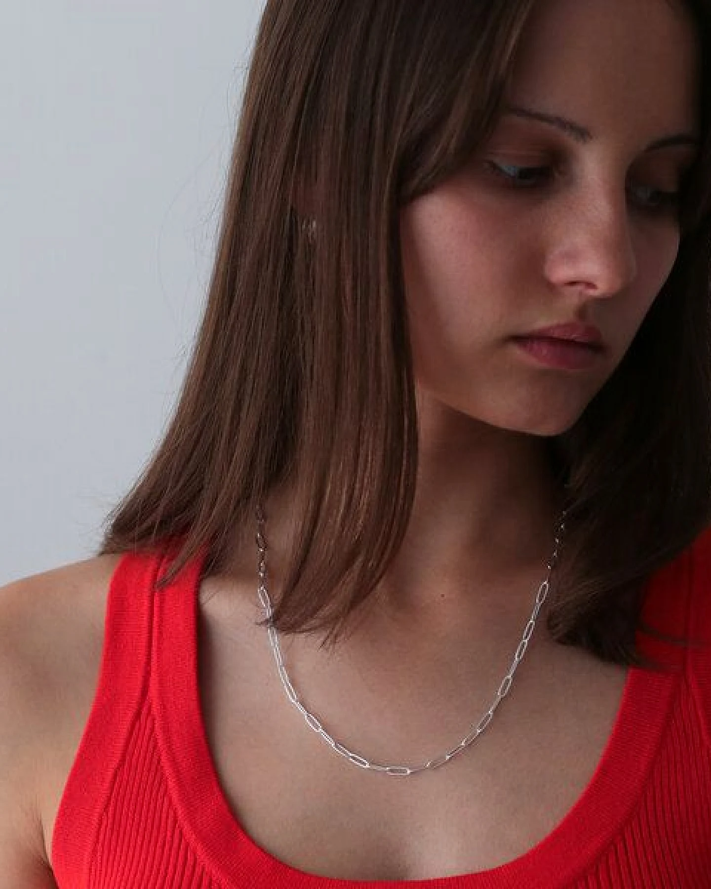BELLYBIRD Jewellery Halskette - Kabelkette, ovale Kettenglieder, 925 Sterlingsilber, vergoldet – Ansicht 3