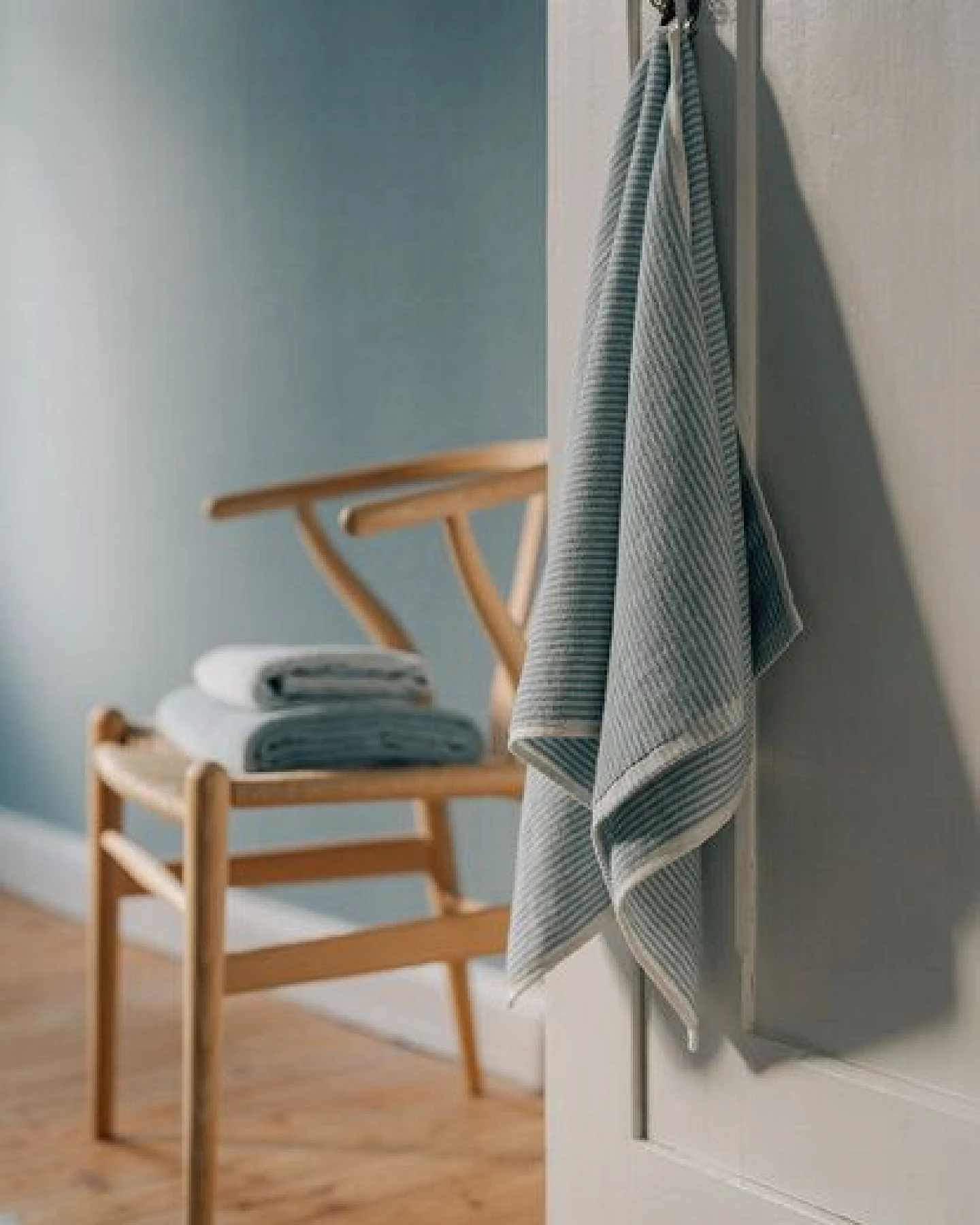 MELA Handtuch Style TANVI Stripes aus 100% Bio-Baumwolle – Ansicht 4
