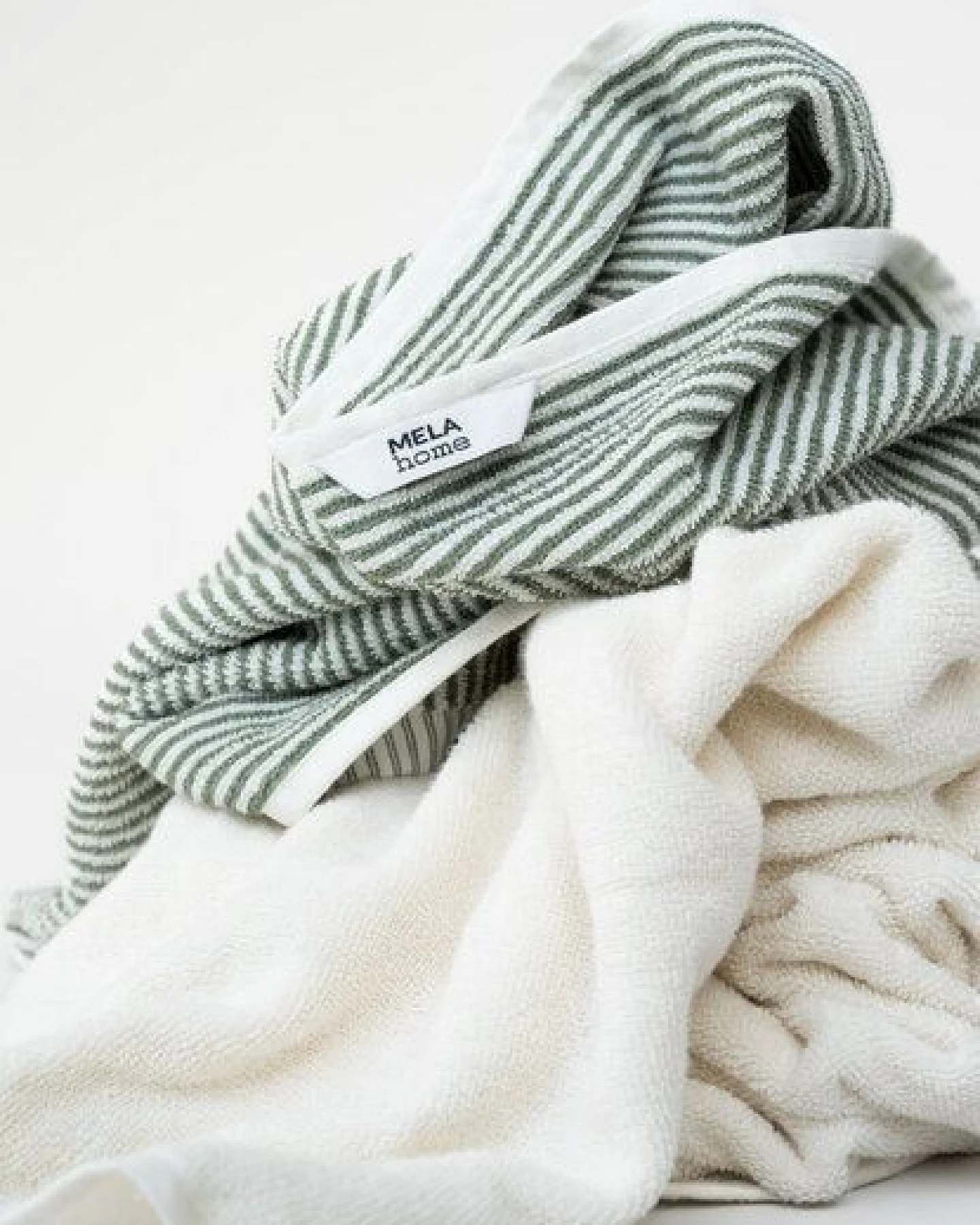 MELA Handtuch Style TANVI Stripes aus 100% Bio-Baumwolle – Ansicht 3