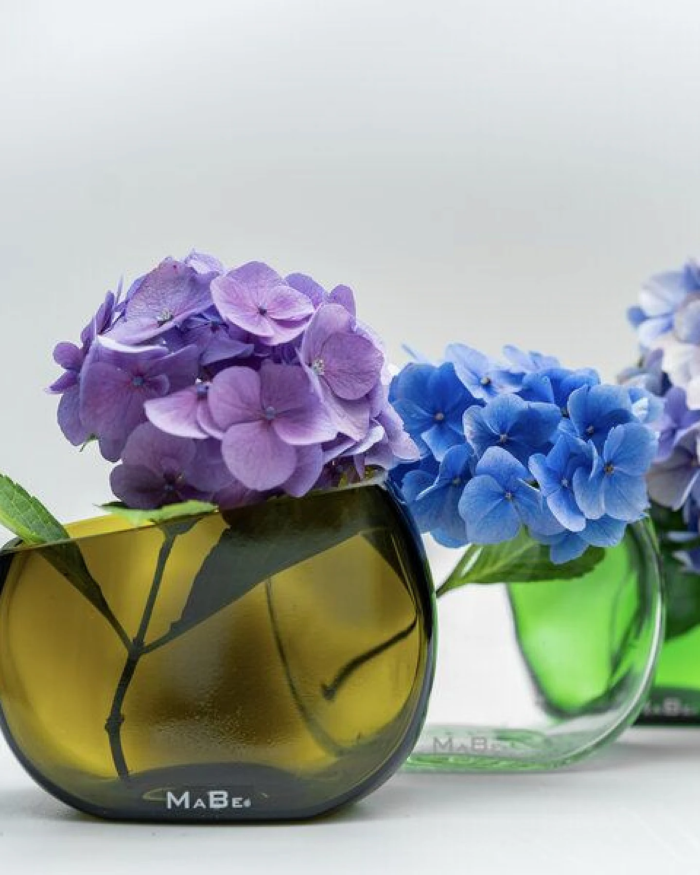 MaBe Vase aus dem fränkischen Bocksbeutel in oliv – Ansicht 4