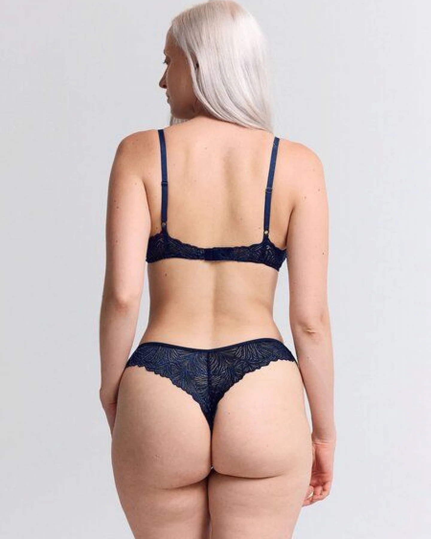 erlich textil Fluid Lace bügelloser BH mit Spitze aus recyceltem Polyamid, made in Europe – Ansicht 4