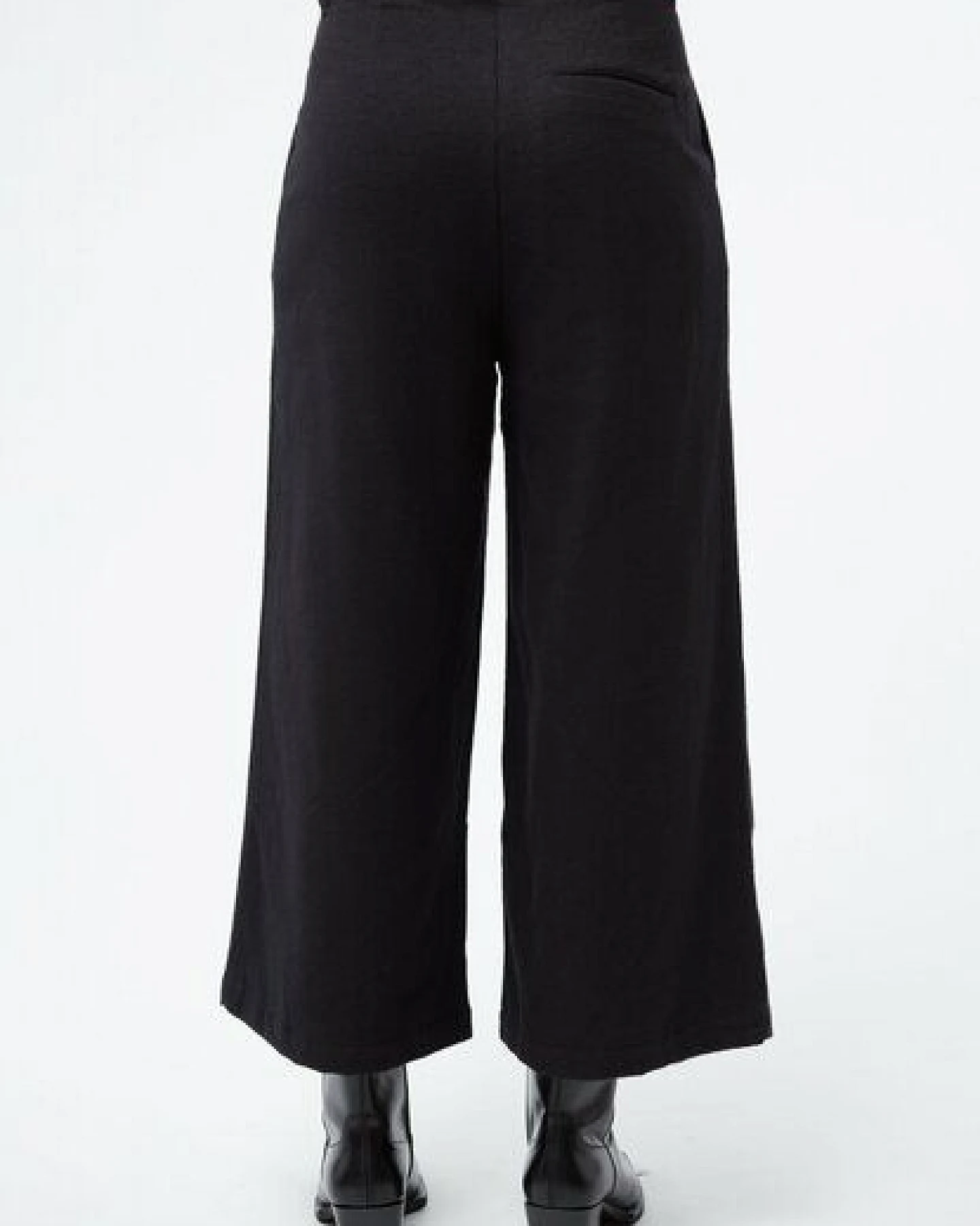 Givn Berlin Culotte GBTAMARA aus Bio-Baumwolle mit Bundfalten - Anthracite – Ansicht 4