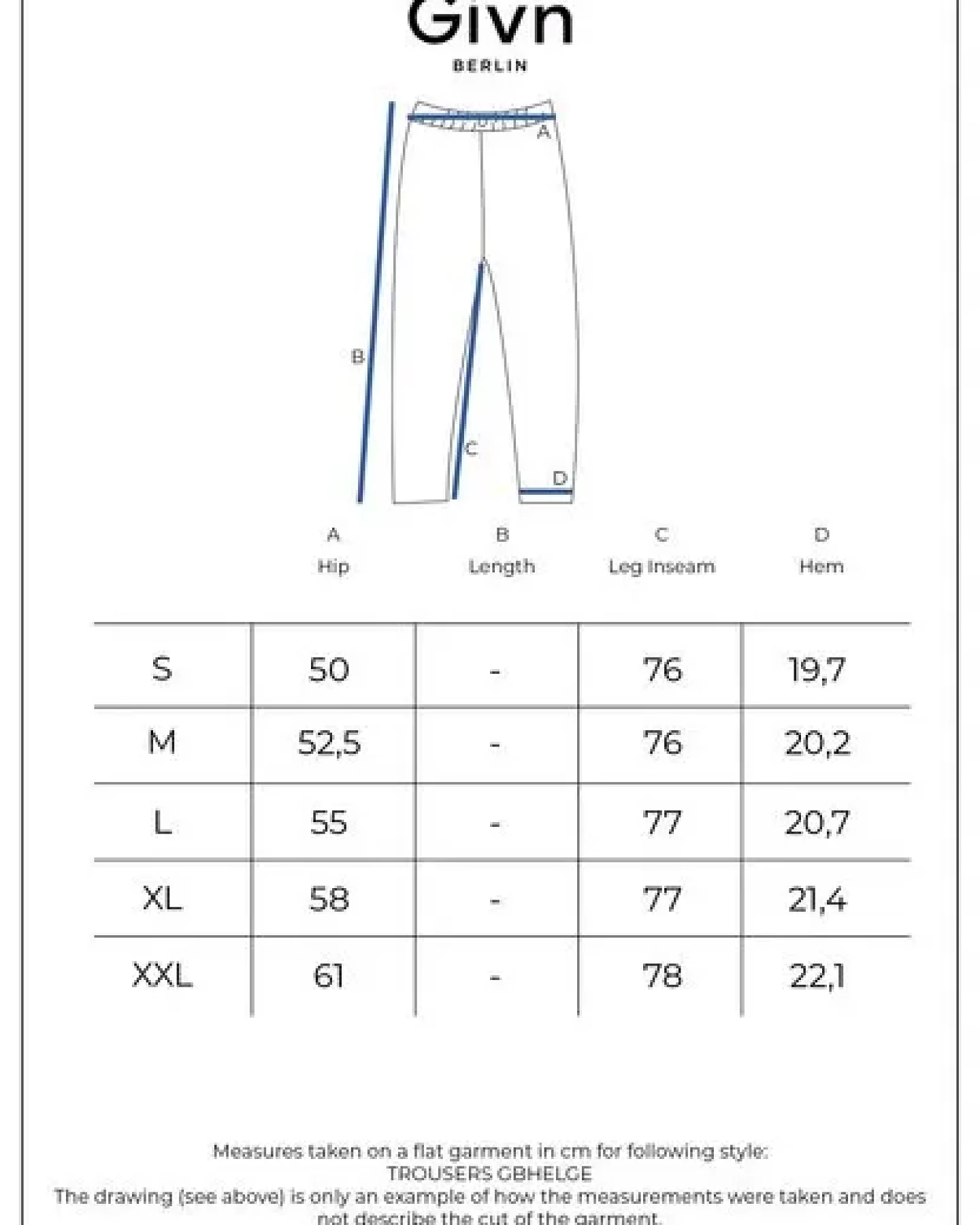 Givn Berlin Flanellhose GBHELGE in lockerer Passform – Ansicht 4