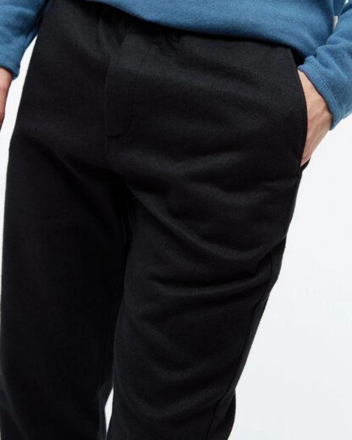 Givn Berlin Flanellhose GBERIC aus Bio-Baumwolle mit Gummibund – Ansicht 4