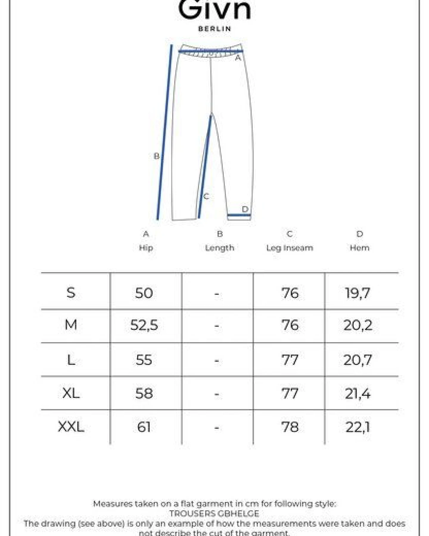 Givn Berlin Flanellhose GBHELGE in lockerer Passform – Ansicht 4
