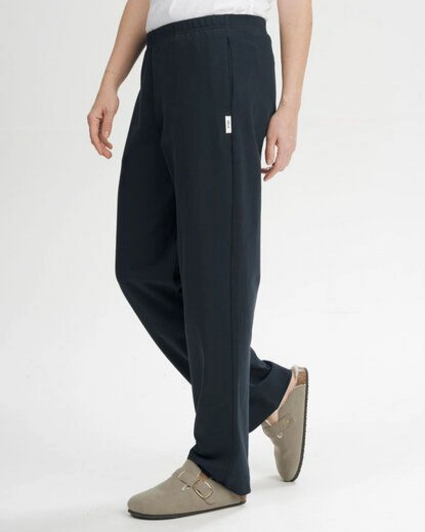 MELA Jersey Lounge Hose Style KIRANI aus 100% Bio-Baumwolle – Ansicht 2