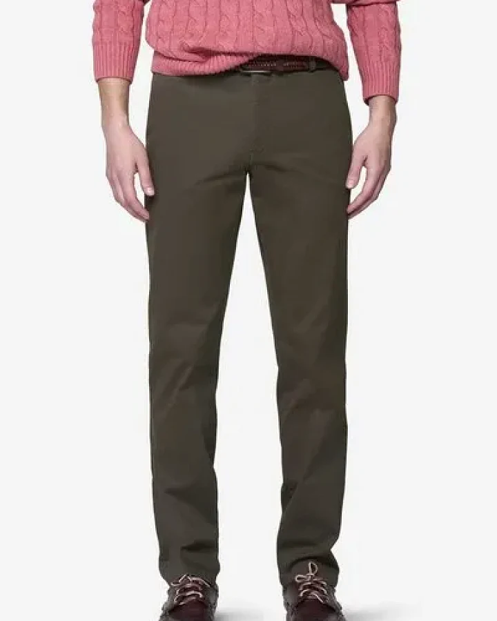 MEYER PIMACOTTON SATIN CHINO