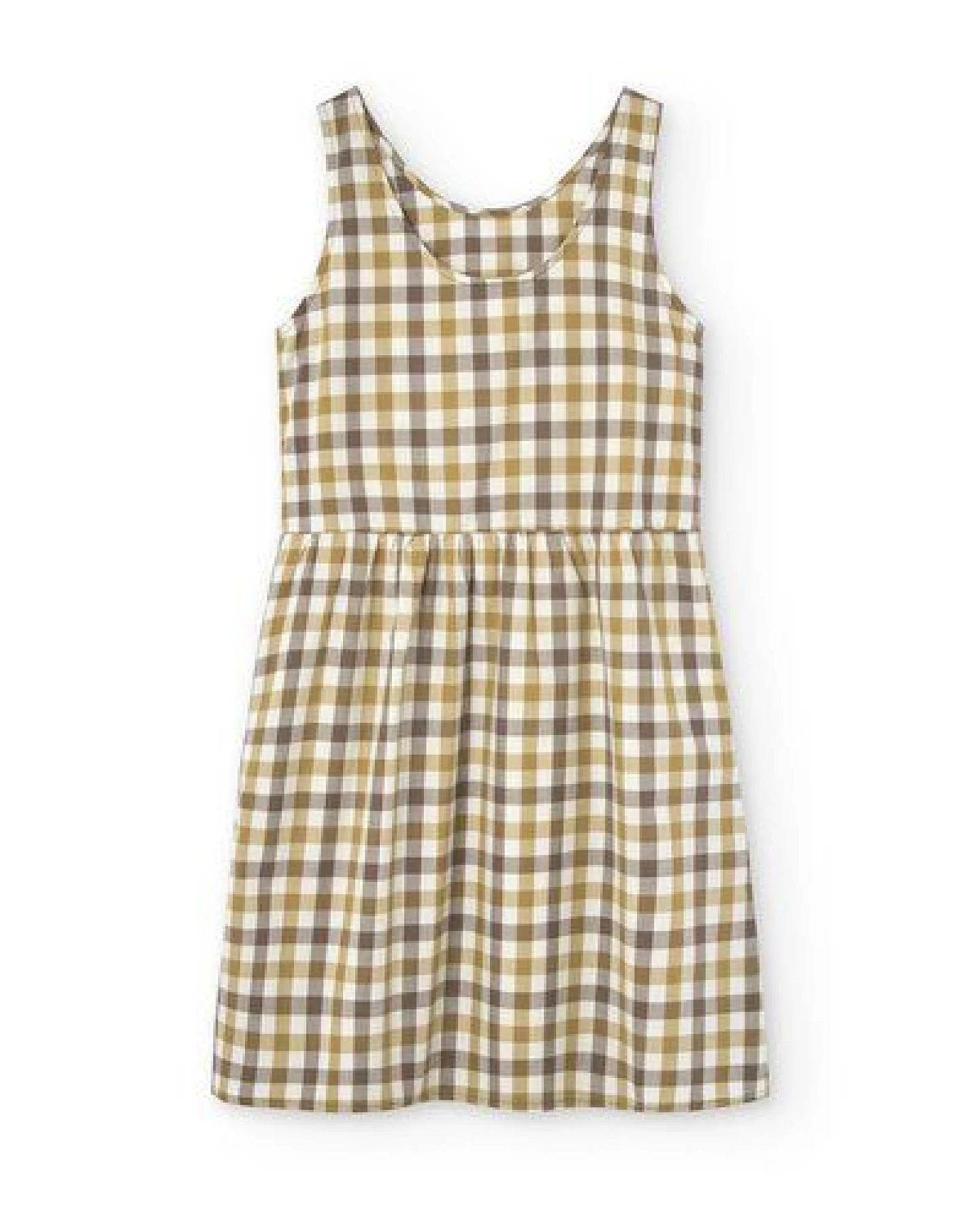 TIRALAHILACHA Hazel straps dress vichy print – Ansicht 4