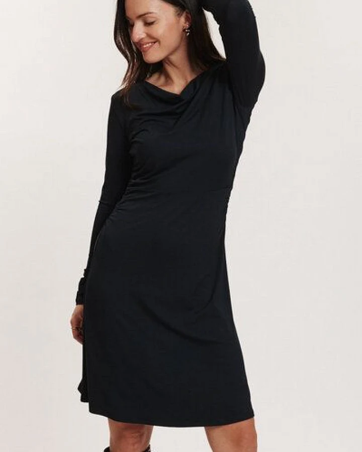 TRANQUILLO Jersey-Kleid Junee aus EcoVero Viskose
