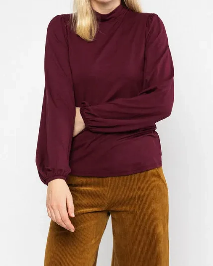 Blutsgeschwister Bluse aus Viskose - Lonely Lips Angel