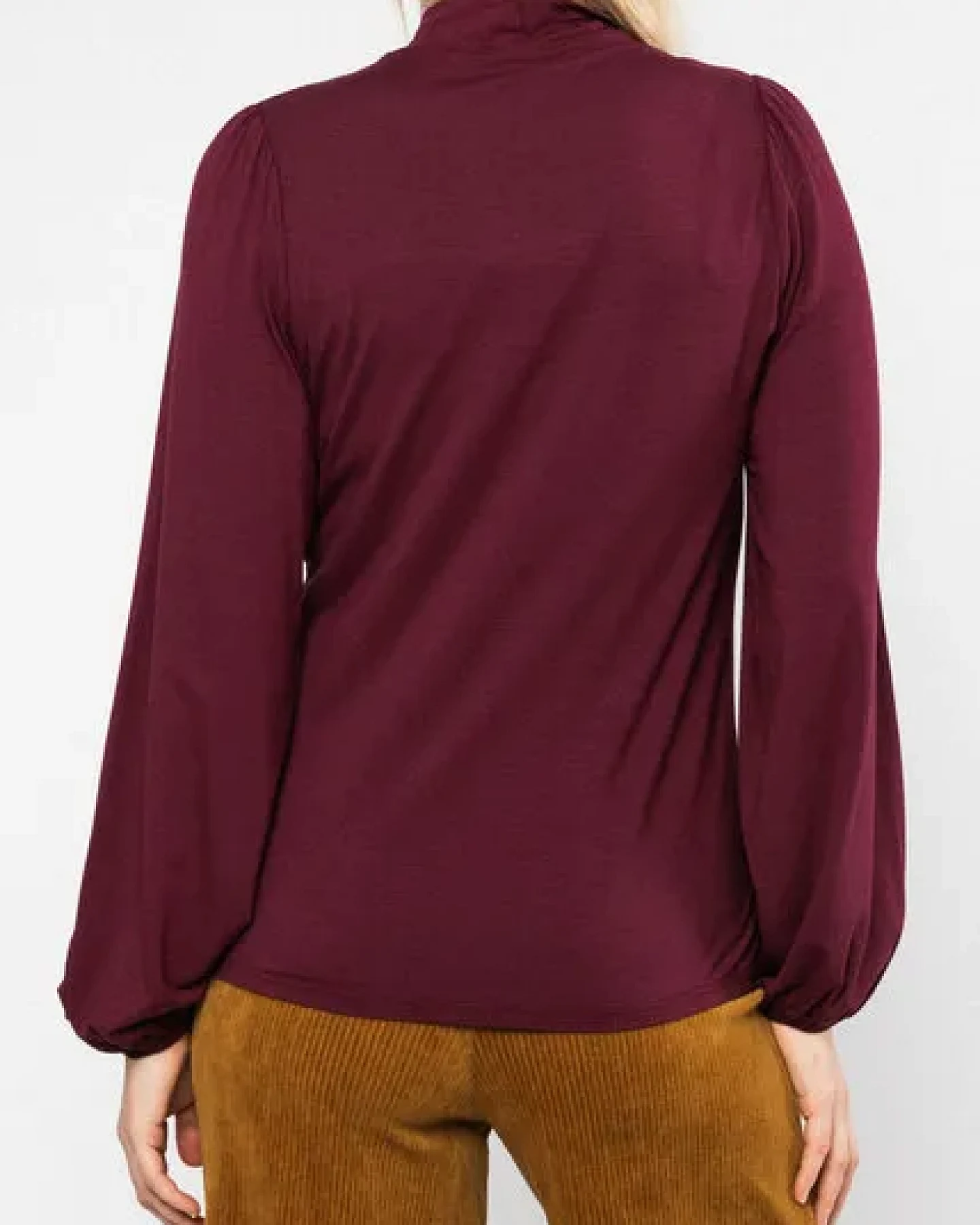 Blutsgeschwister Bluse aus Viskose - Lonely Lips Angel – Ansicht 2