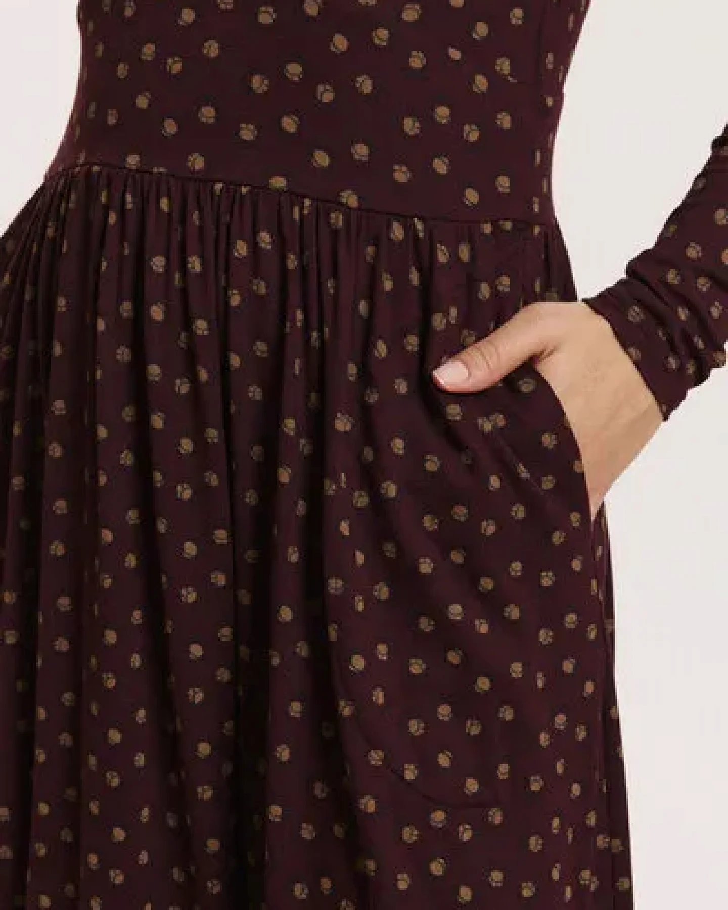 TRANQUILLO Jersey-Kleid Corinnee aus EcoVero Viskose – Ansicht 4