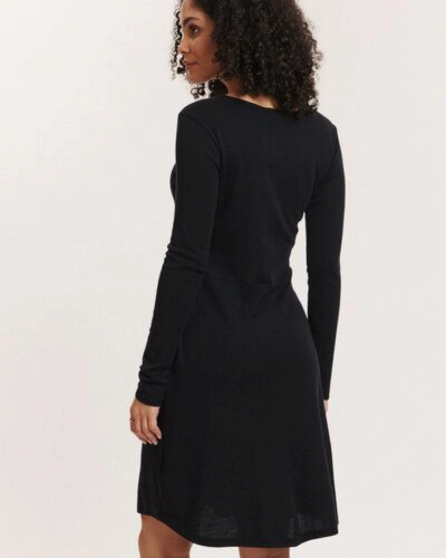 TRANQUILLO Jersey-Kleid Corinnee aus EcoVero Viskose – Ansicht 2