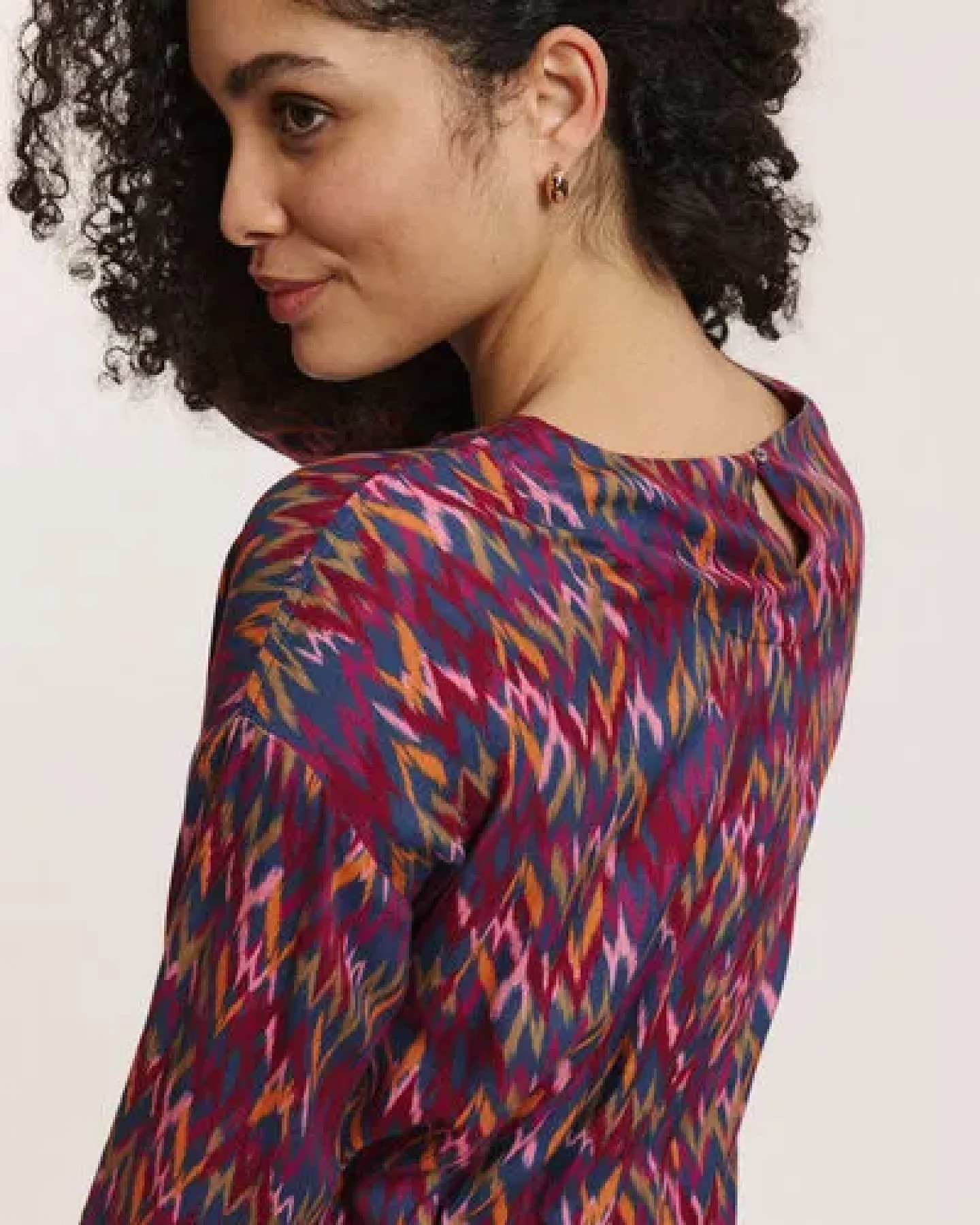 TRANQUILLO Kleid Taalke aus EcoVero-Twill – Ansicht 3