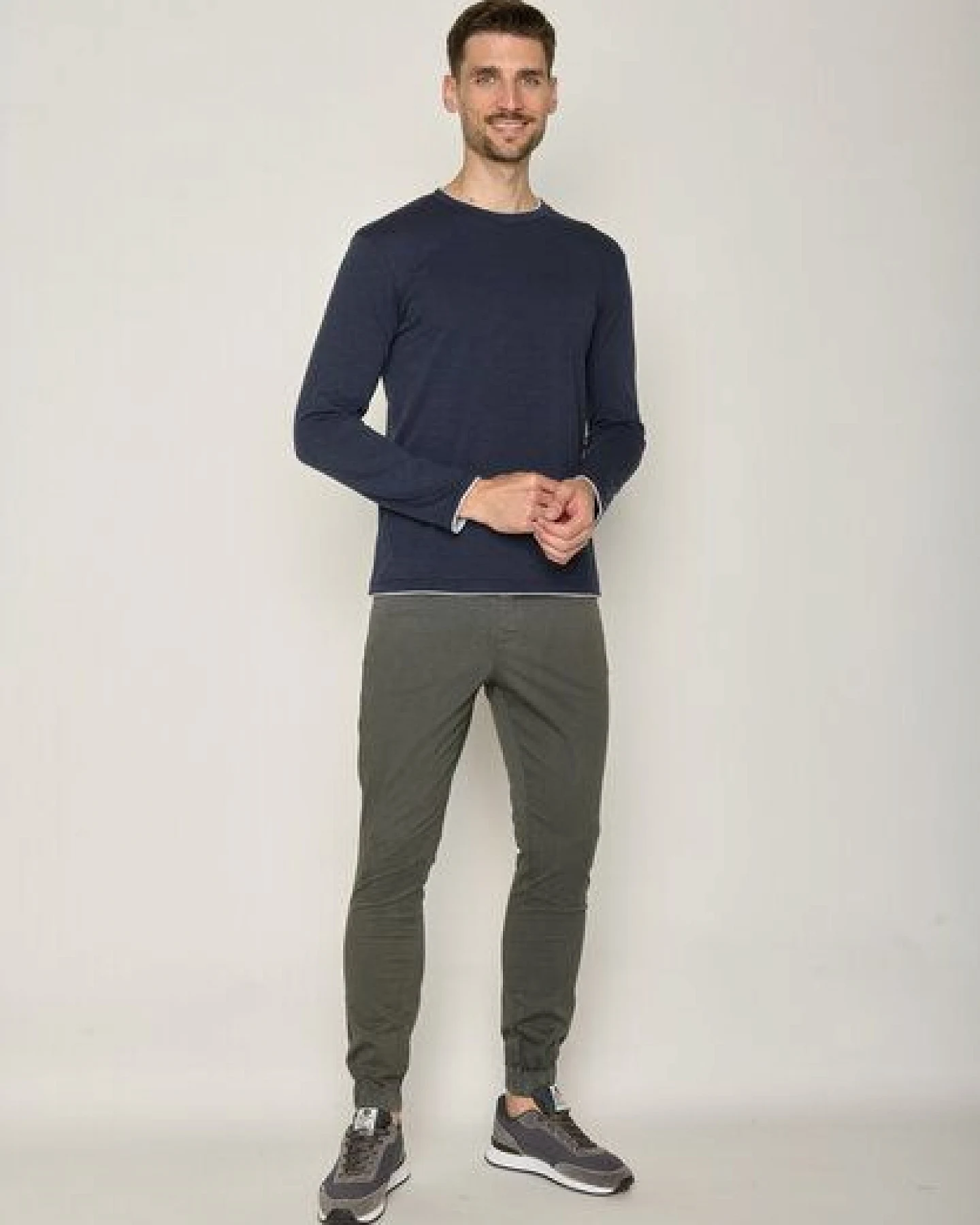 GREENBOMB Basic Rough - Elegantes Longsleeve aus Bio-Baumwolle / GOTS / Fair & Vegan – Ansicht 3