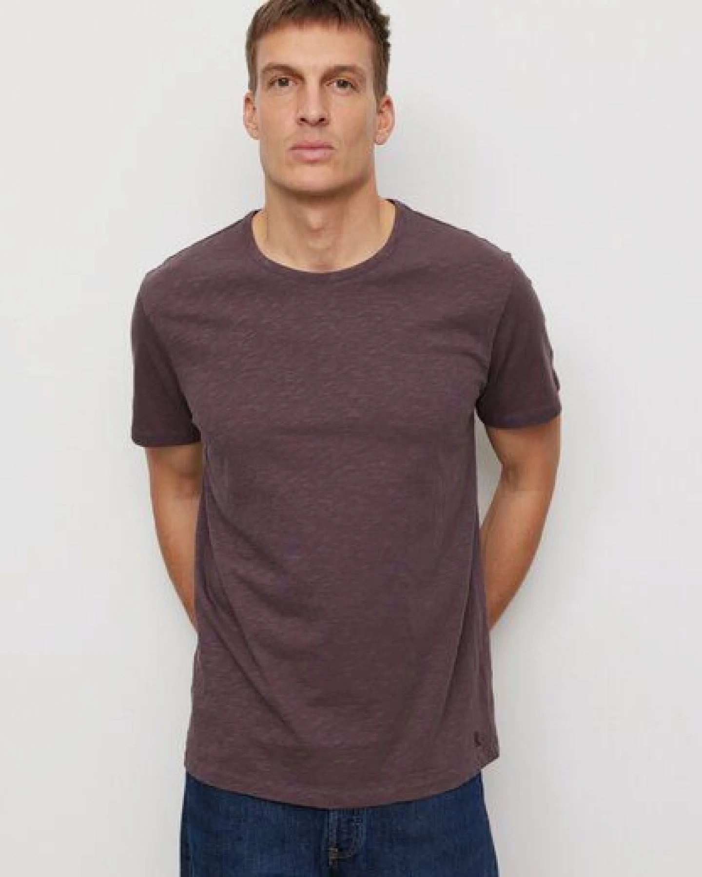 Herren Slub T-Shirt aus Bio-Baumwolle - BAY - recolution – Ansicht 3