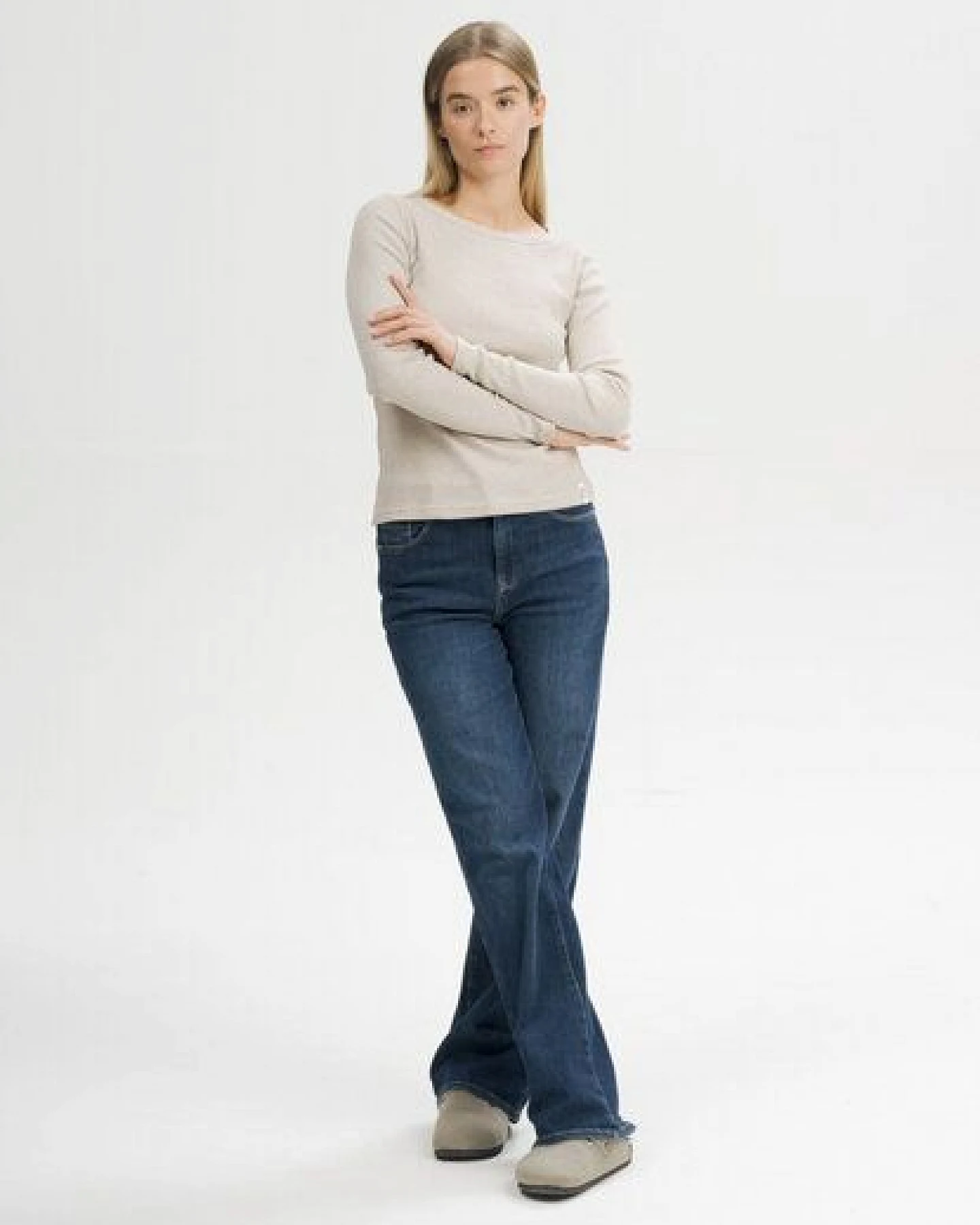 MELA Ripp Longsleeve Style MEHAR aus 100% Bio-Baumwolle – Ansicht 3