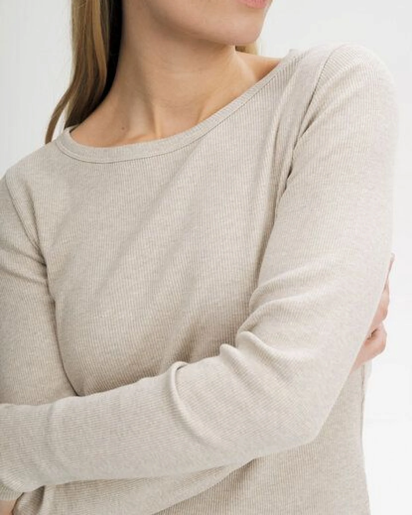 MELA Ripp Longsleeve Style MEHAR aus 100% Bio-Baumwolle – Ansicht 4