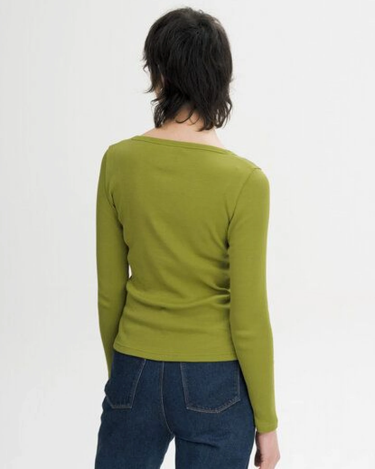 MELA Ripp Longsleeve Style MEHAR aus 100% Bio-Baumwolle – Ansicht 2
