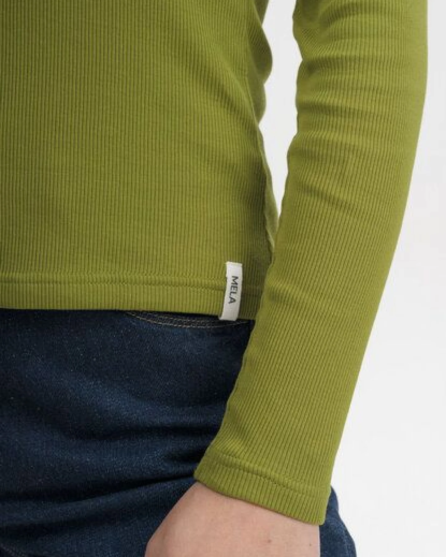 MELA Ripp Longsleeve Style MEHAR aus 100% Bio-Baumwolle – Ansicht 4