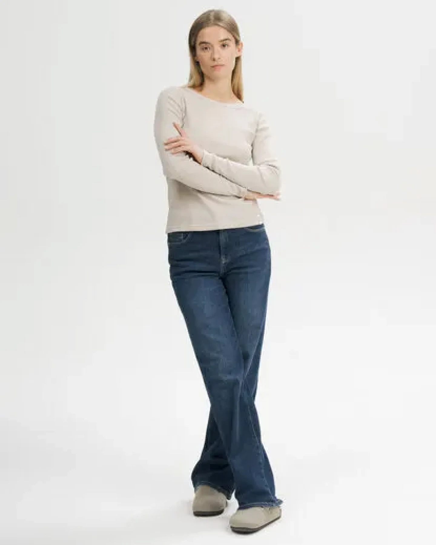 MELA Ripp Longsleeve Style MEHAR aus 100% Bio-Baumwolle – Ansicht 3