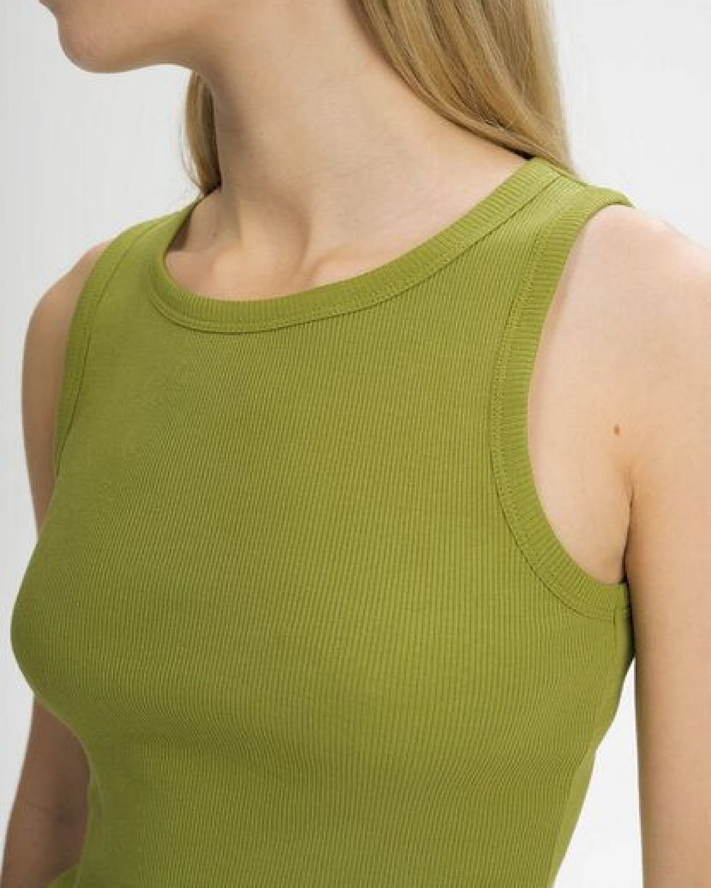MELA Ripp Tanktop Style DRISNA aus 100% Bio-Baumwolle – Ansicht 4