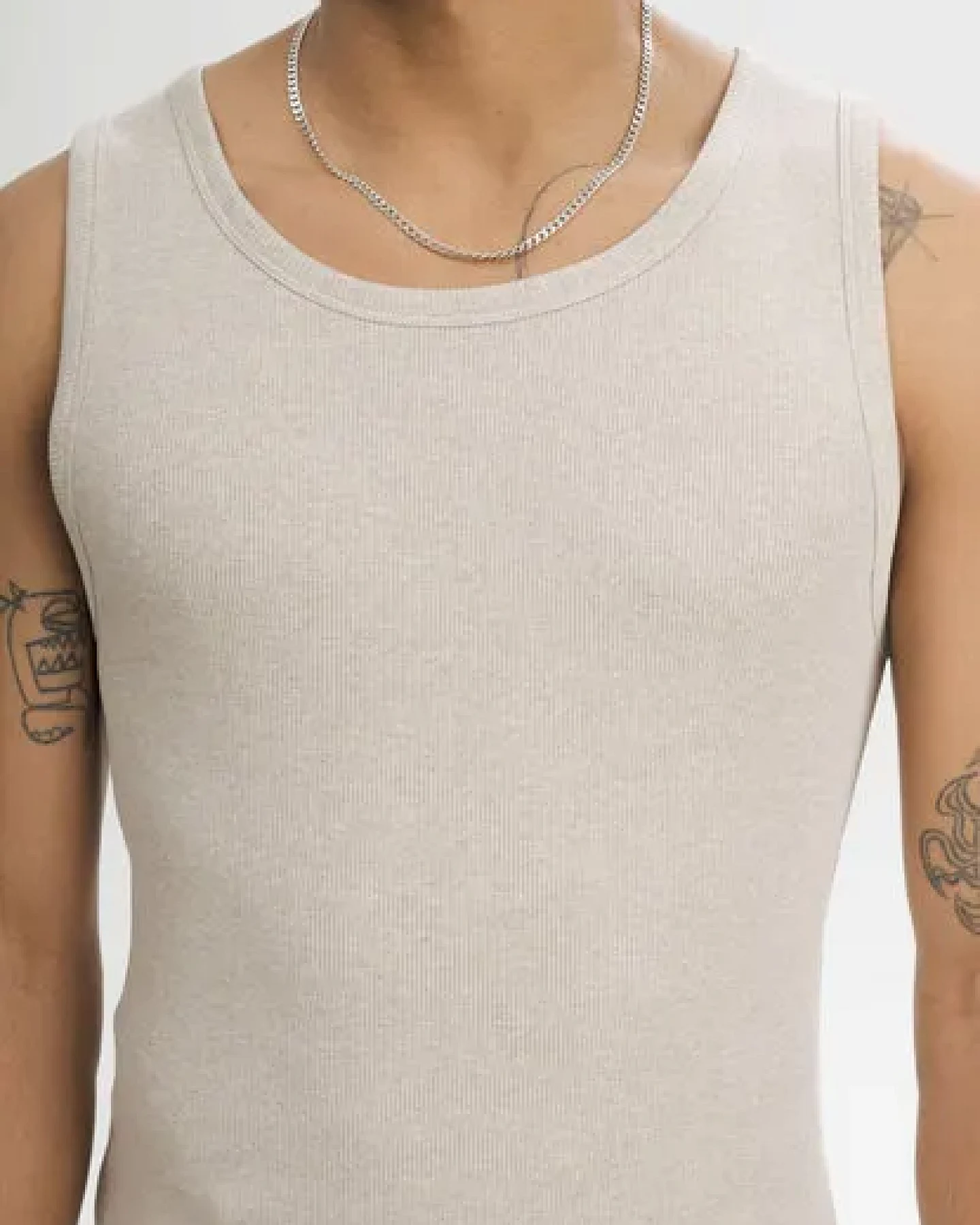 MELA Ripp Tanktop Style OSHIN aus 100% Bio-Baumwolle – Ansicht 4