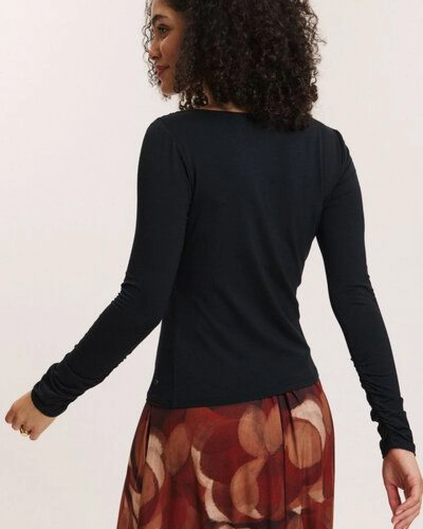 TRANQUILLO Shirt Belindaa aus EcoVero Viskose von Lenzing – Ansicht 3