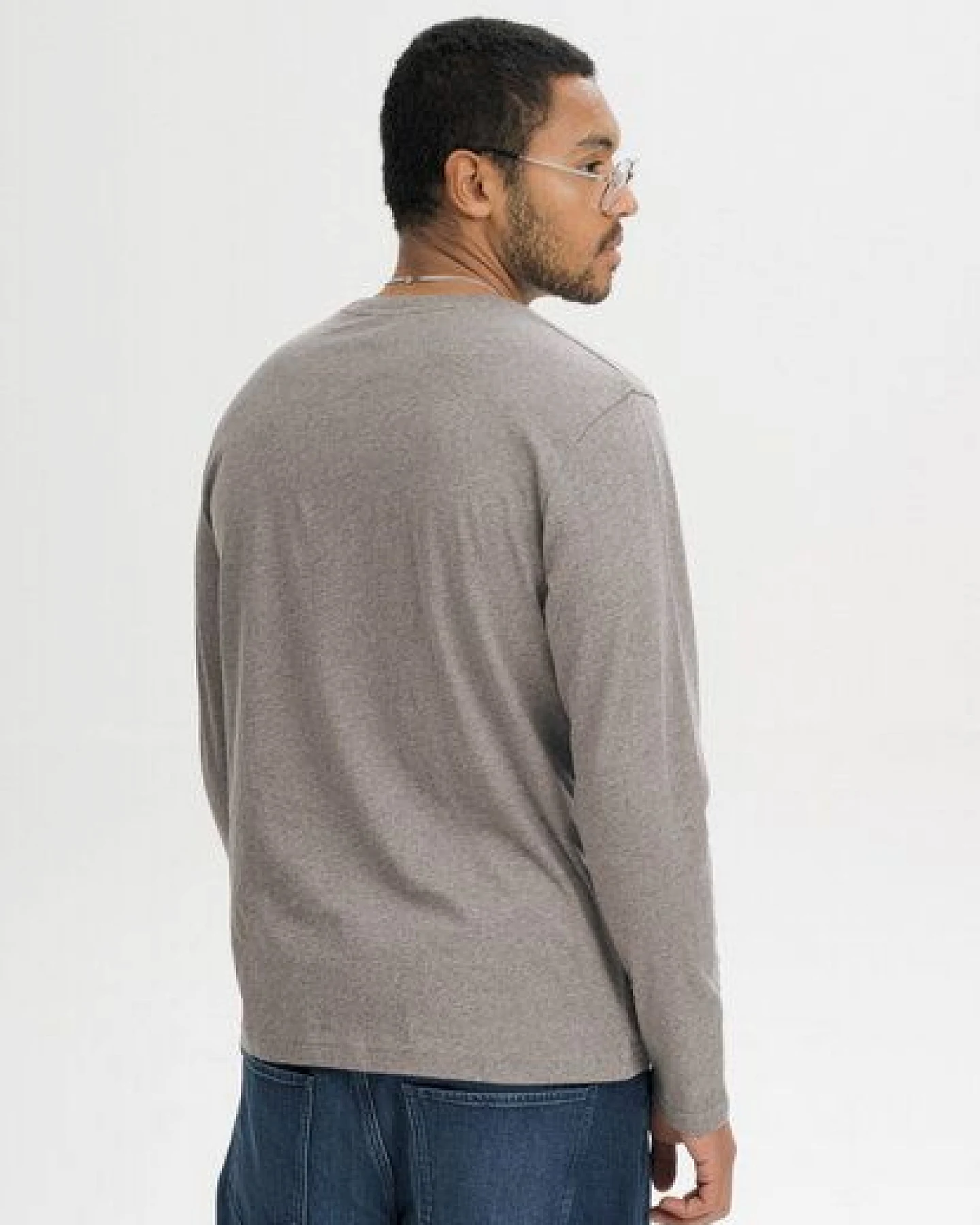 MELA Basic Langarmshirt Style JERIN aus 100% Bio-Baumwolle – Ansicht 2