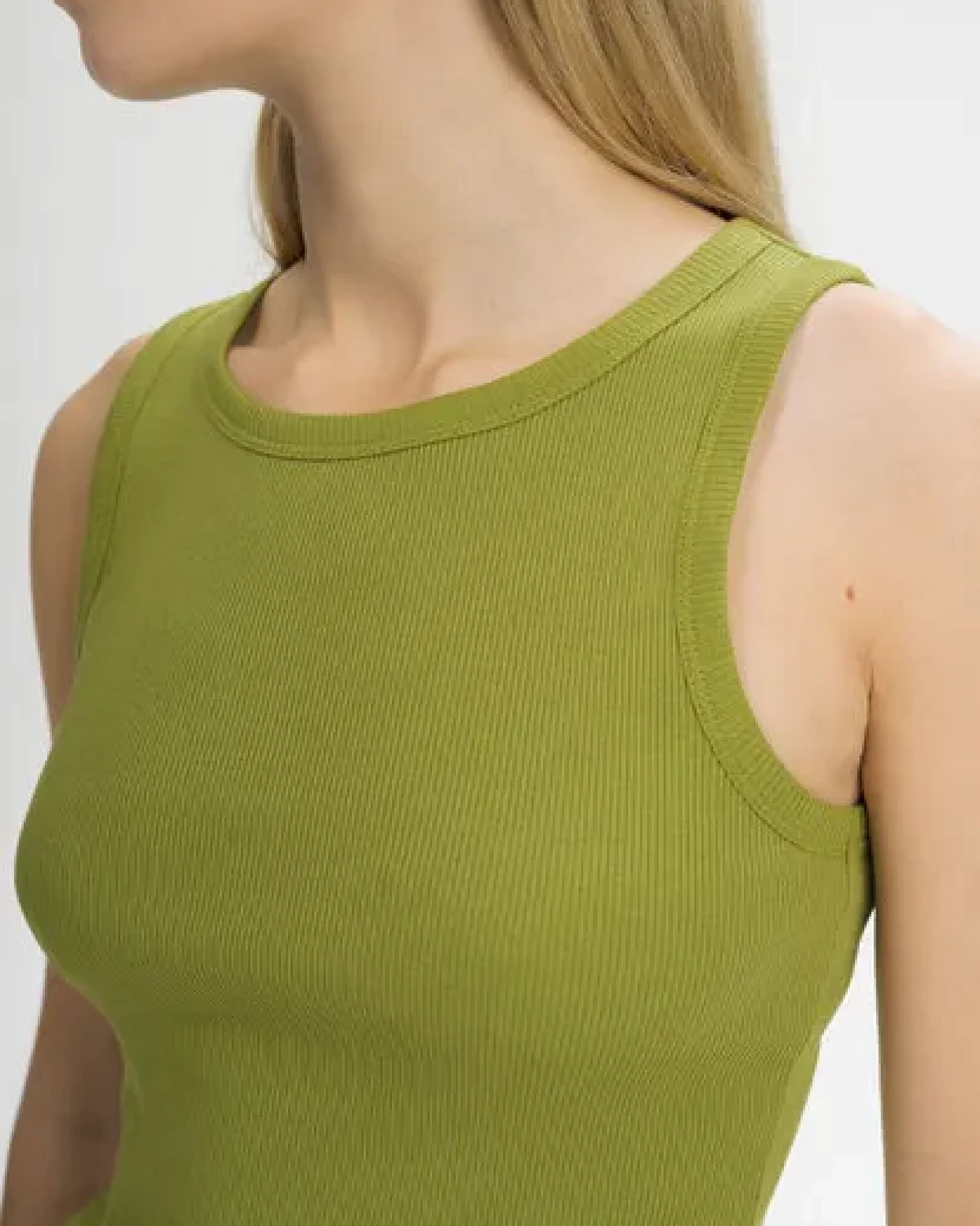 MELA Ripp Tanktop Style DRISNA aus 100% Bio-Baumwolle – Ansicht 4
