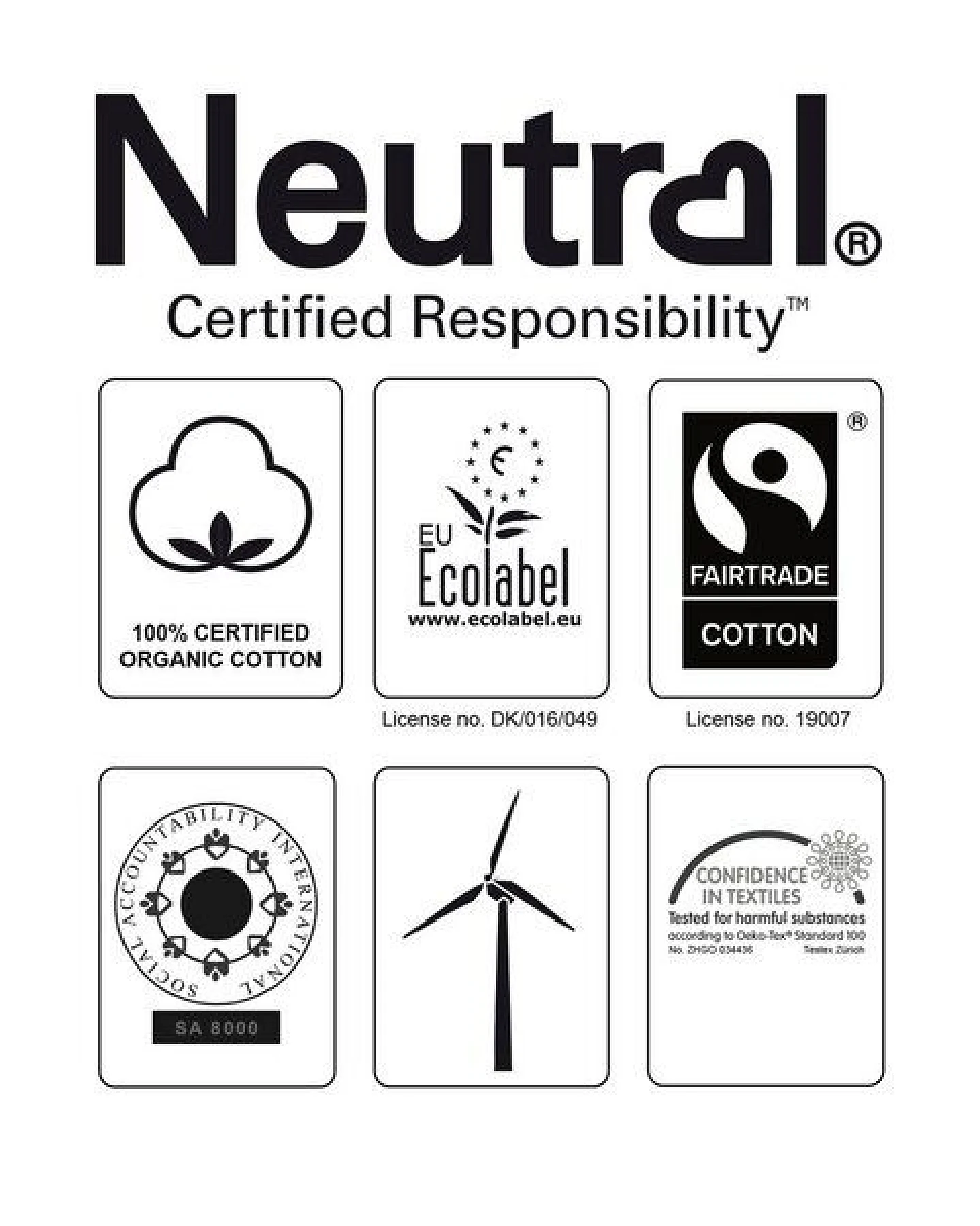 Neutral® Unisex Jogginghose Sweathose von Neutral – Ansicht 4