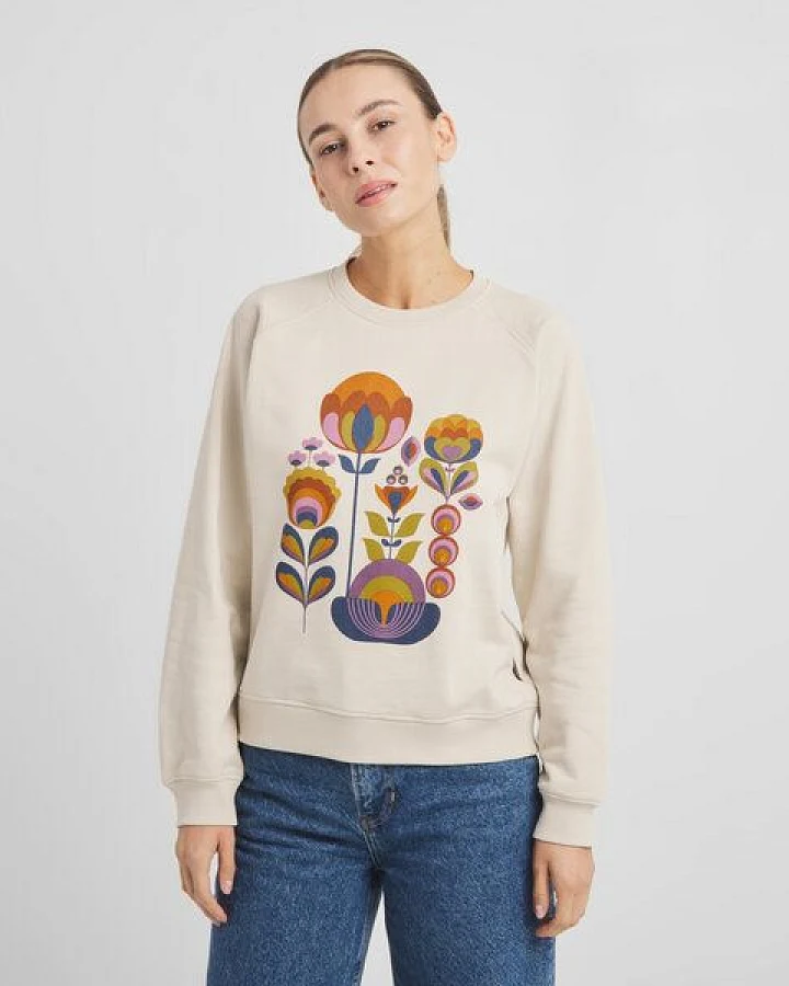 DEDICATED Sweatshirt "Ystad" aus Bio-Baumwolle - Autumn Harvest