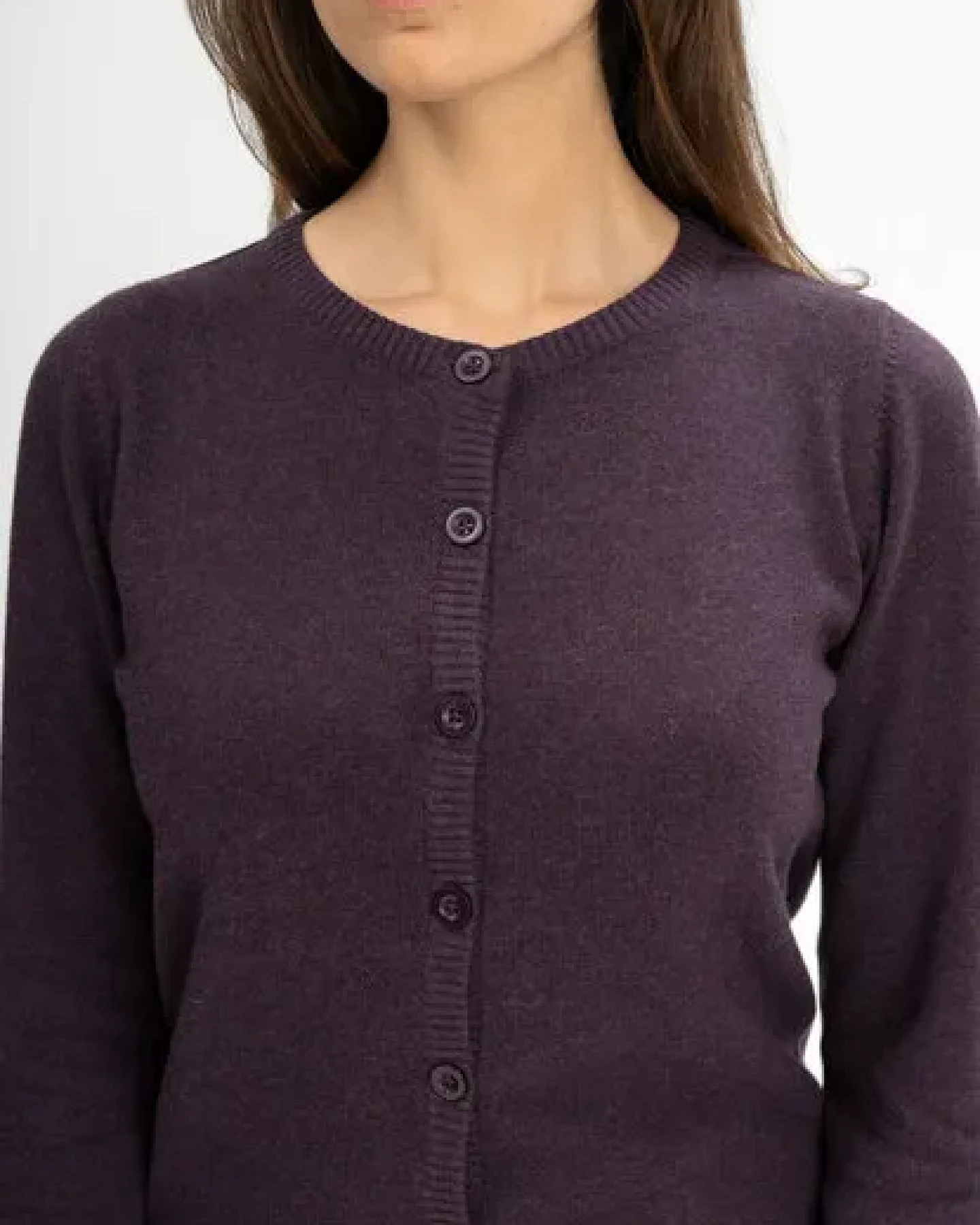 MELA Feinstrick Cardigan Style NAMEEN aus 100% Bio-Baumwolle – Ansicht 4