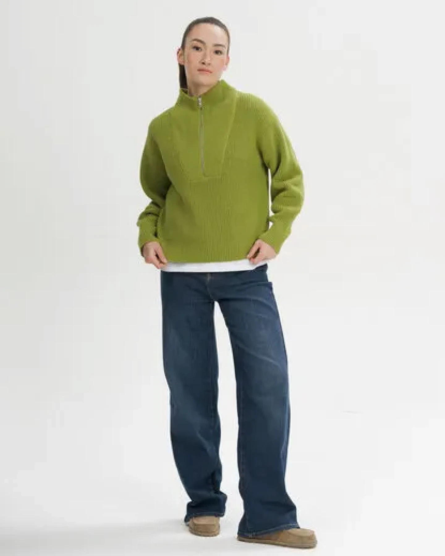 MELA Rippstrick Troyer Style KIMAYA aus 100% Bio-Baumwolle – Ansicht 3