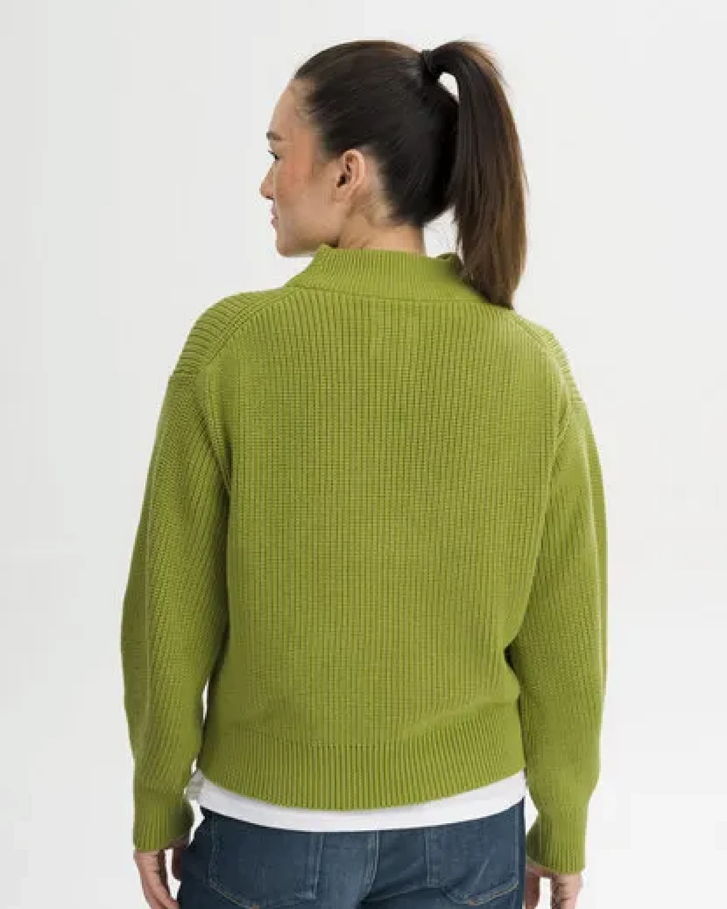 MELA Rippstrick Troyer Style KIMAYA aus 100% Bio-Baumwolle – Ansicht 2
