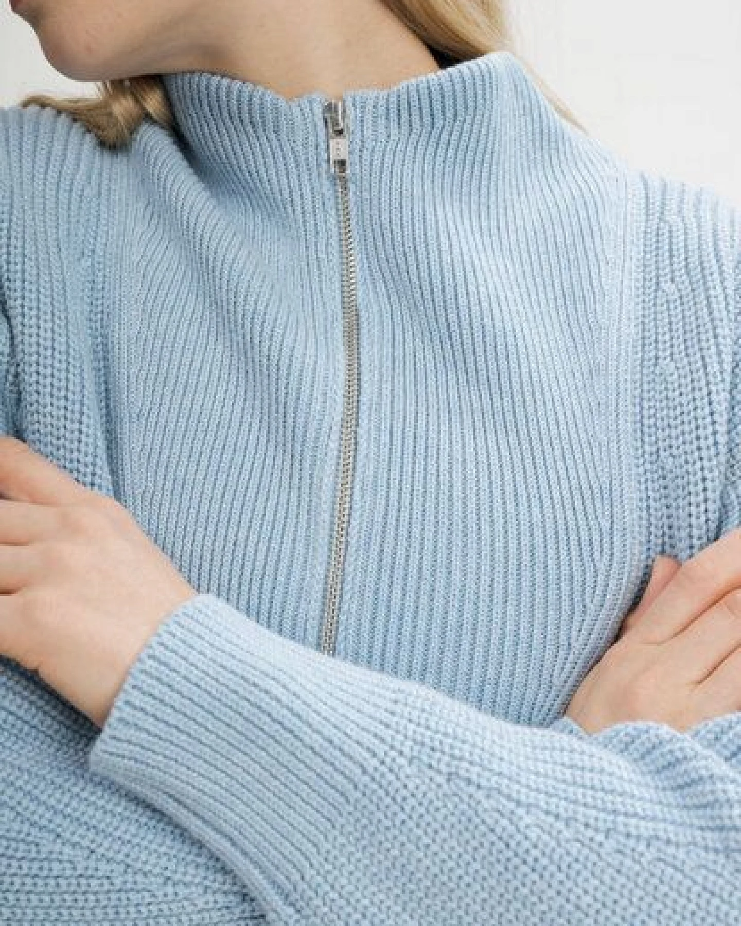 MELA Rippstrick Troyer Style KIMAYA aus 100% Bio-Baumwolle – Ansicht 4