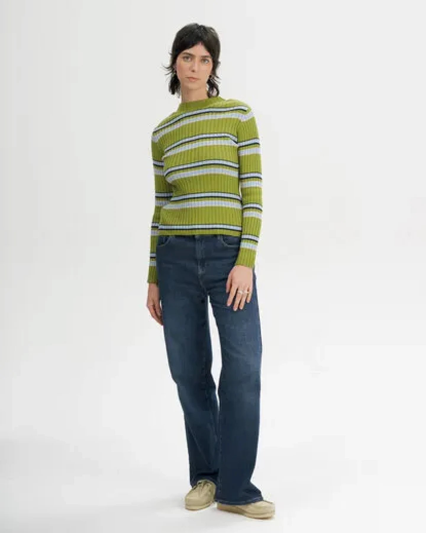 MELA Strickpullover Style NAMARI aus 100% Bio-Baumwolle – Ansicht 3