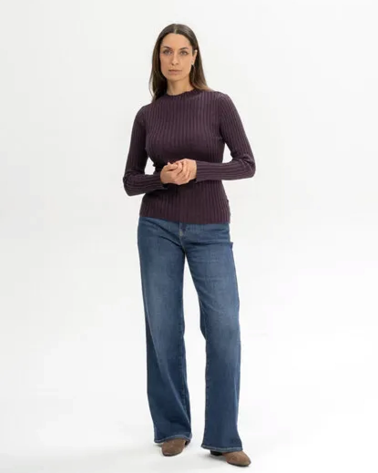 MELA Strickpullover Style NAMARI aus 100% Bio-Baumwolle – Ansicht 3