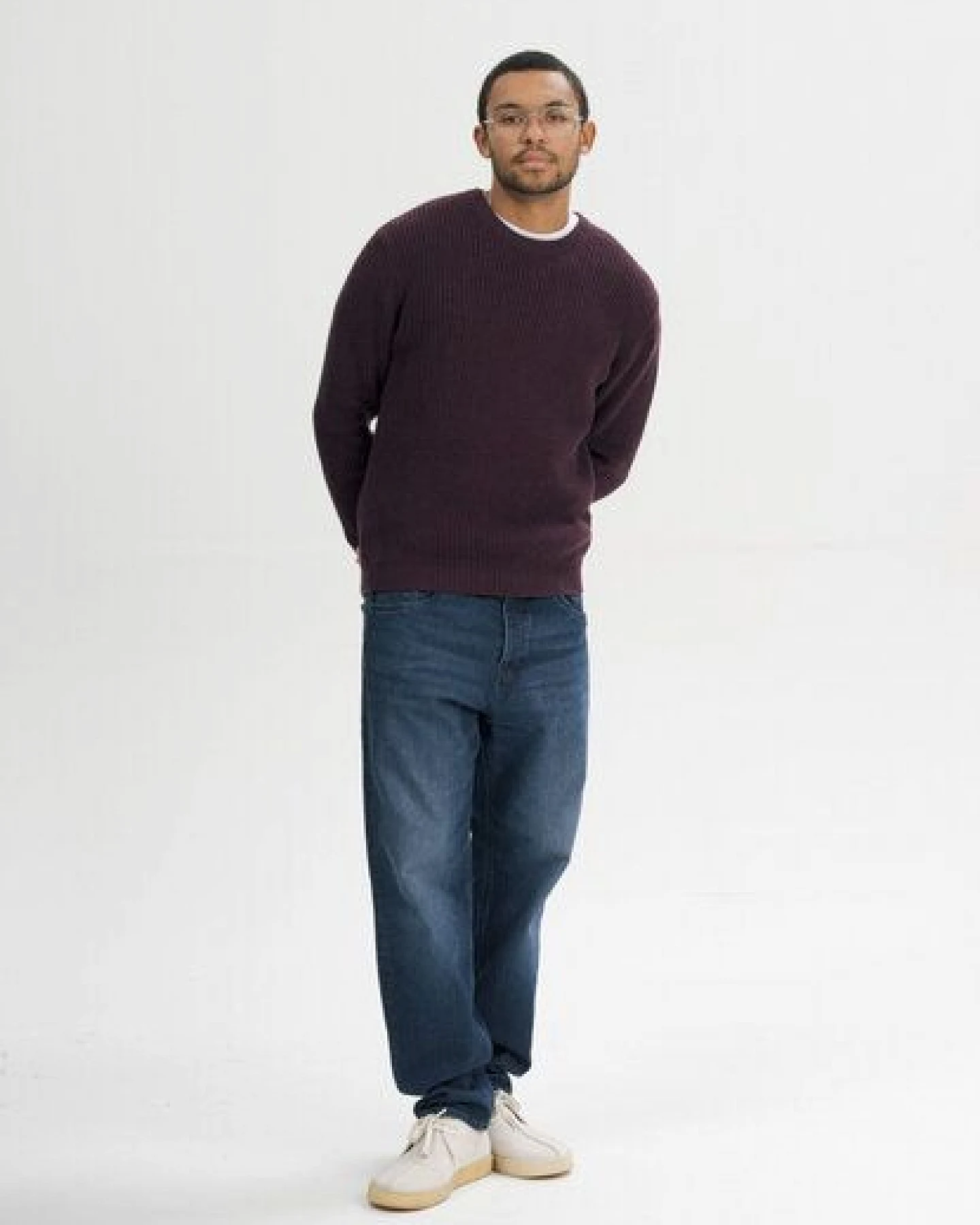 MELA Strickpullover Style RAVI aus 100% Bio-Baumwolle – Ansicht 3